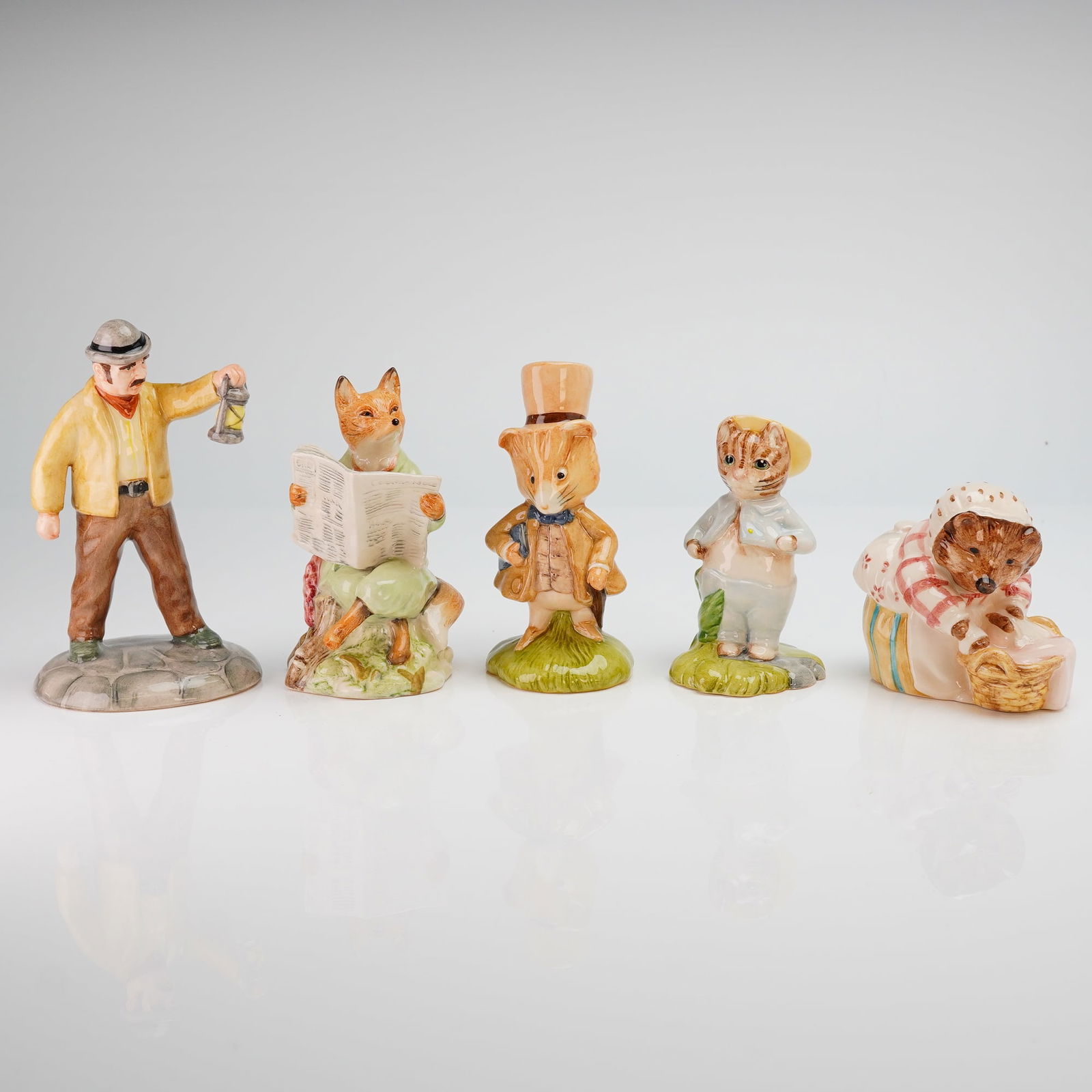 5pc Beswick & Royal Albert Beatrix Potter Figurines (1 of 4)