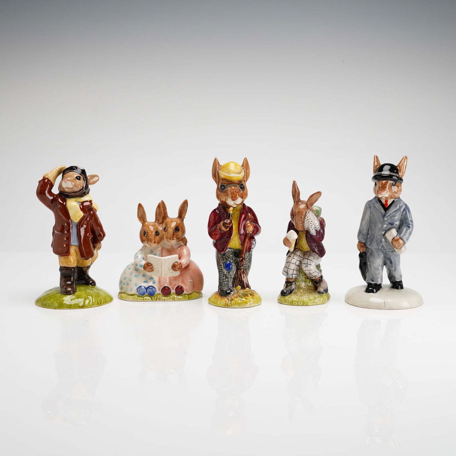 5pc Royal Doulton Bunnykins Figurines (1 of 3)