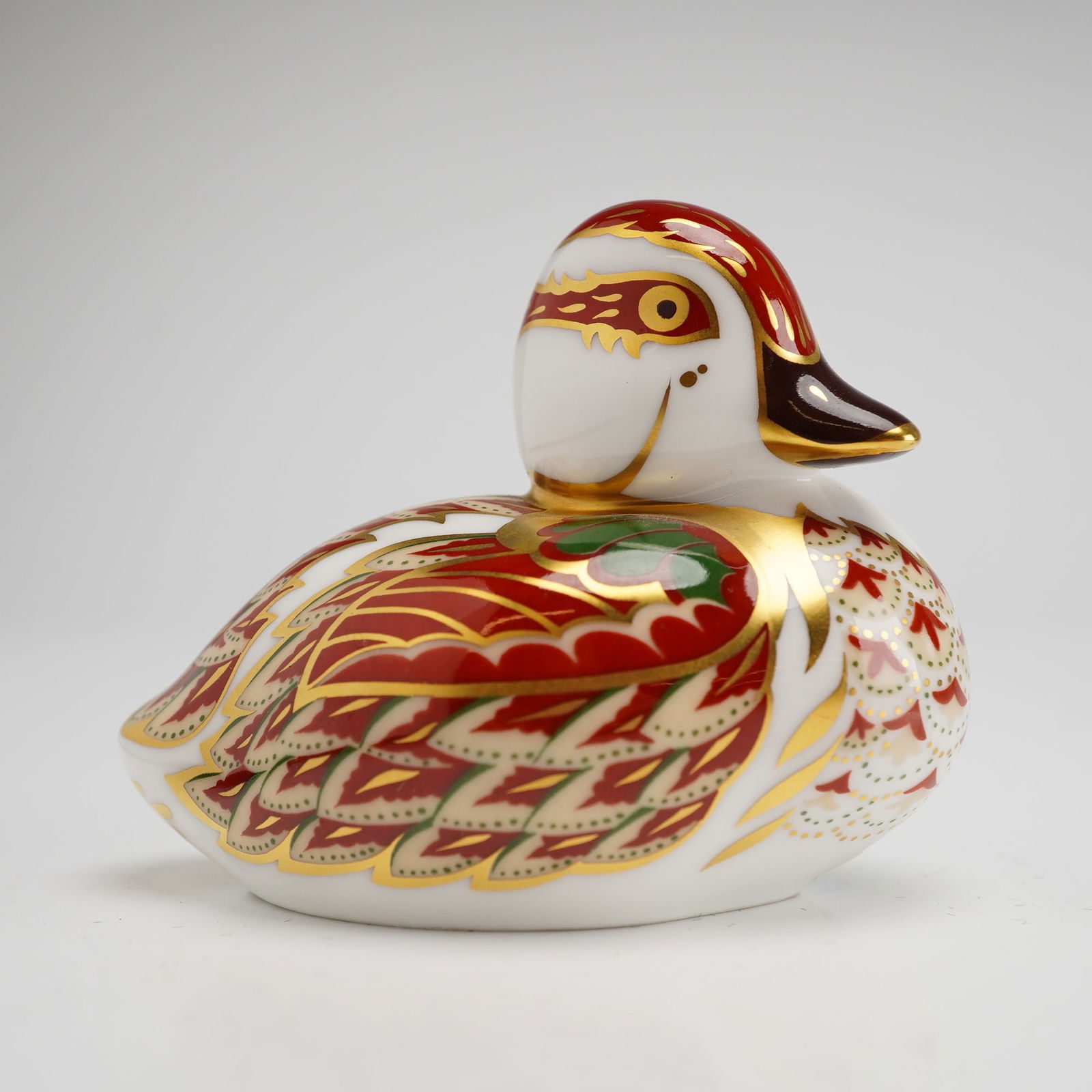 Royal Crown Derby Paperweight, Bakewell Duckling (1 of 4)