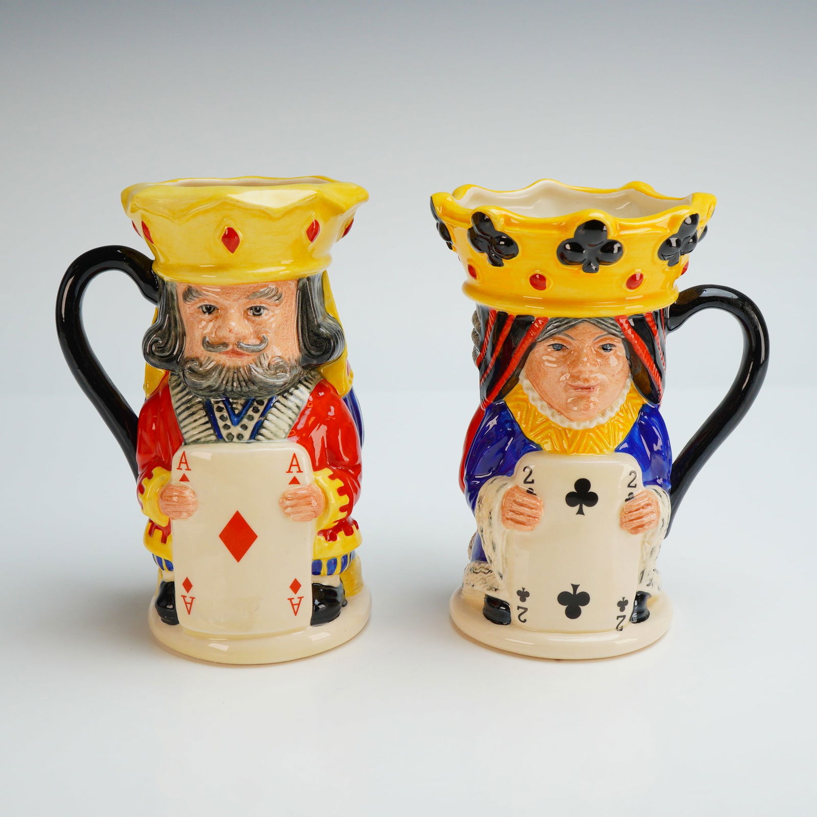 2pc Royal Doulton Toby Jugs, D6969 and 6999 (1 of 3)