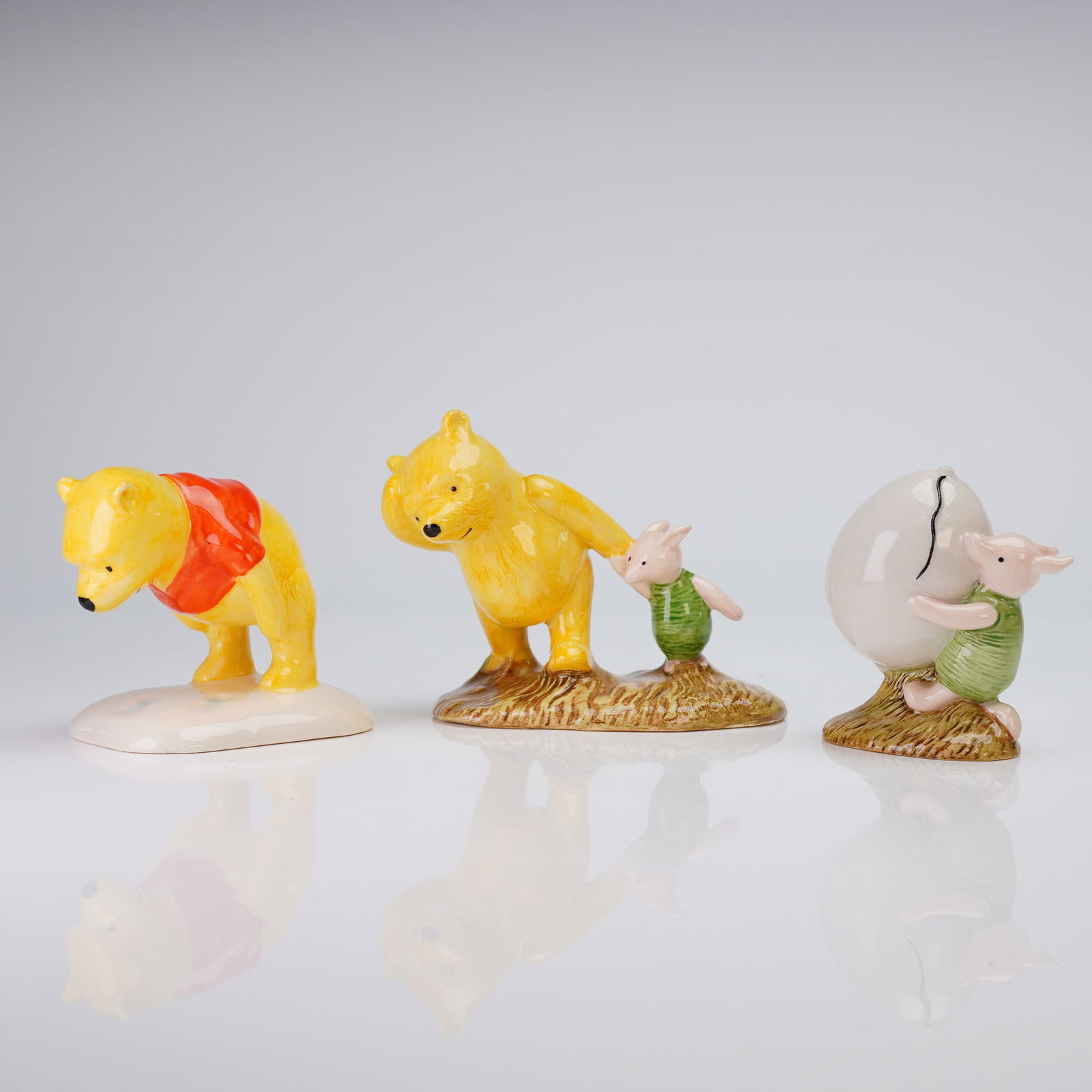 3pc Royal Doulton Winnie the Pooh Collection Figurines (1 of 3)