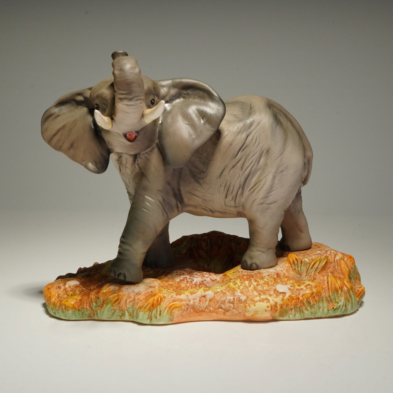 Signed Limited Edition Royal Doulton African Elephant Figurine (1 of 4)