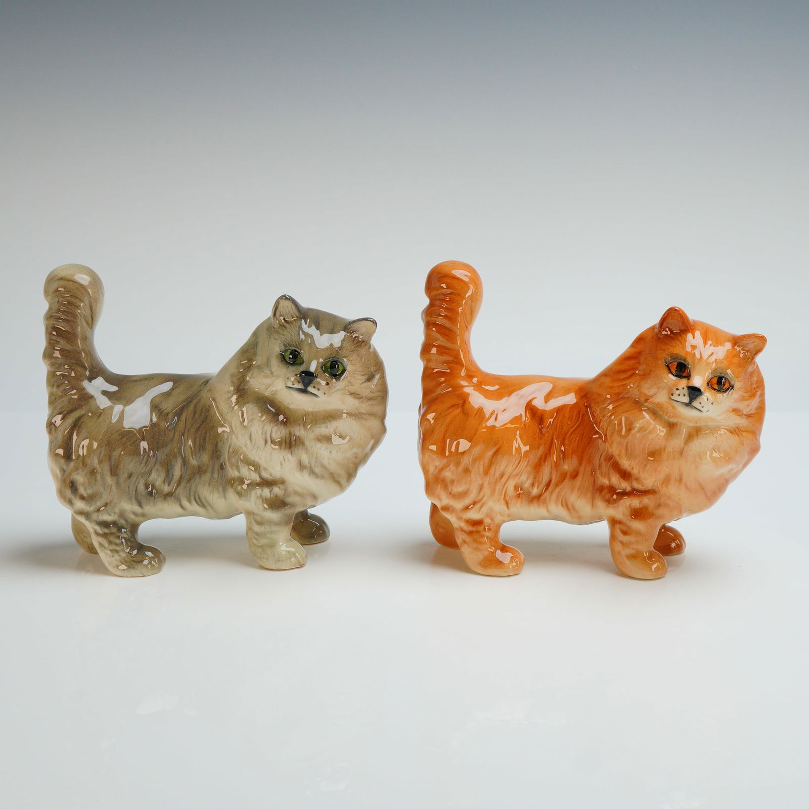 2pc Royal Doulton Persian Cat Figurines (1 of 4)