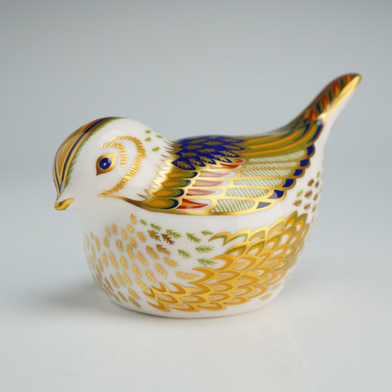 Royal Crown Derby Firecrest Bird Paperweight (1 of 5)