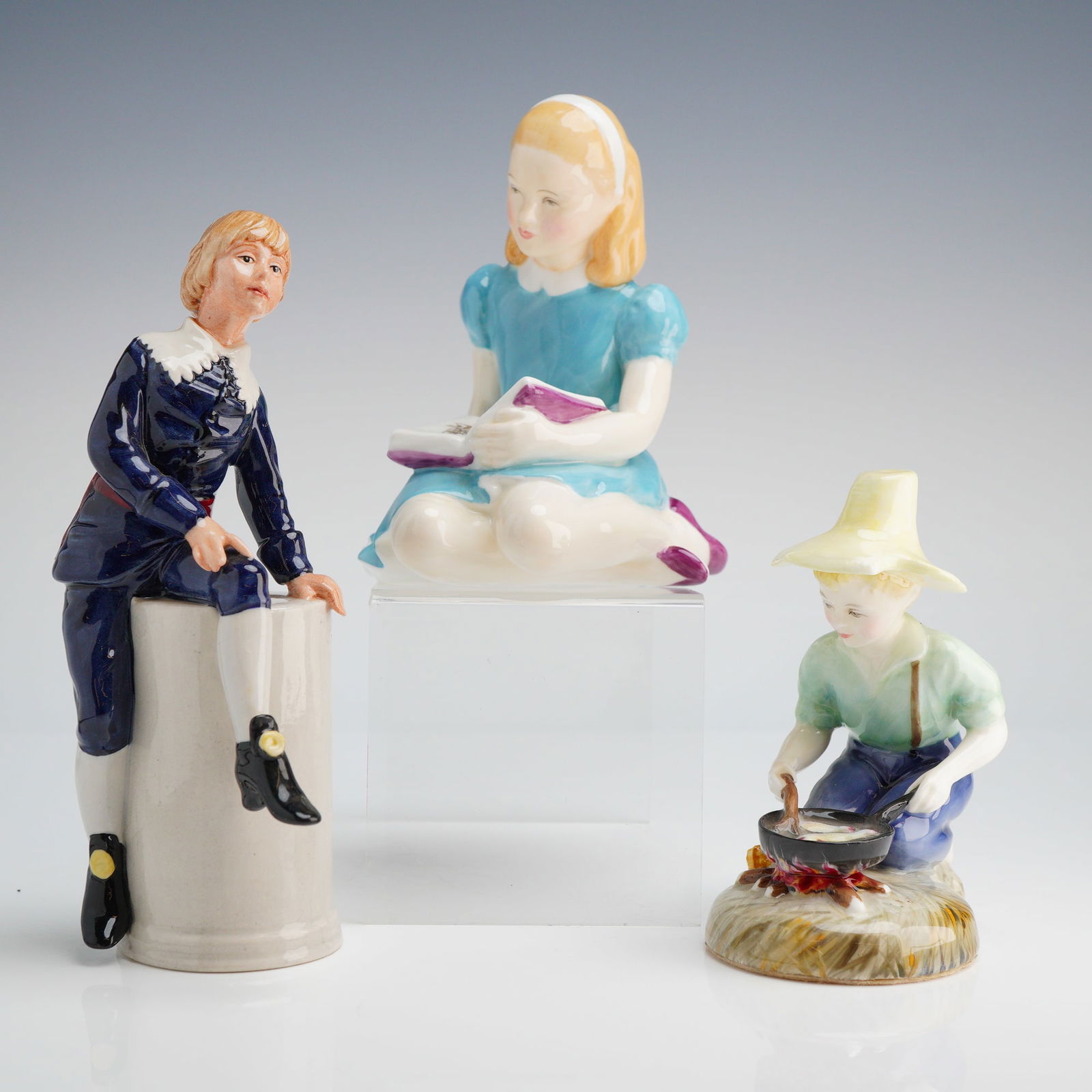 3pc Royal Doulton Story Book Character Figurines (1 of 3)