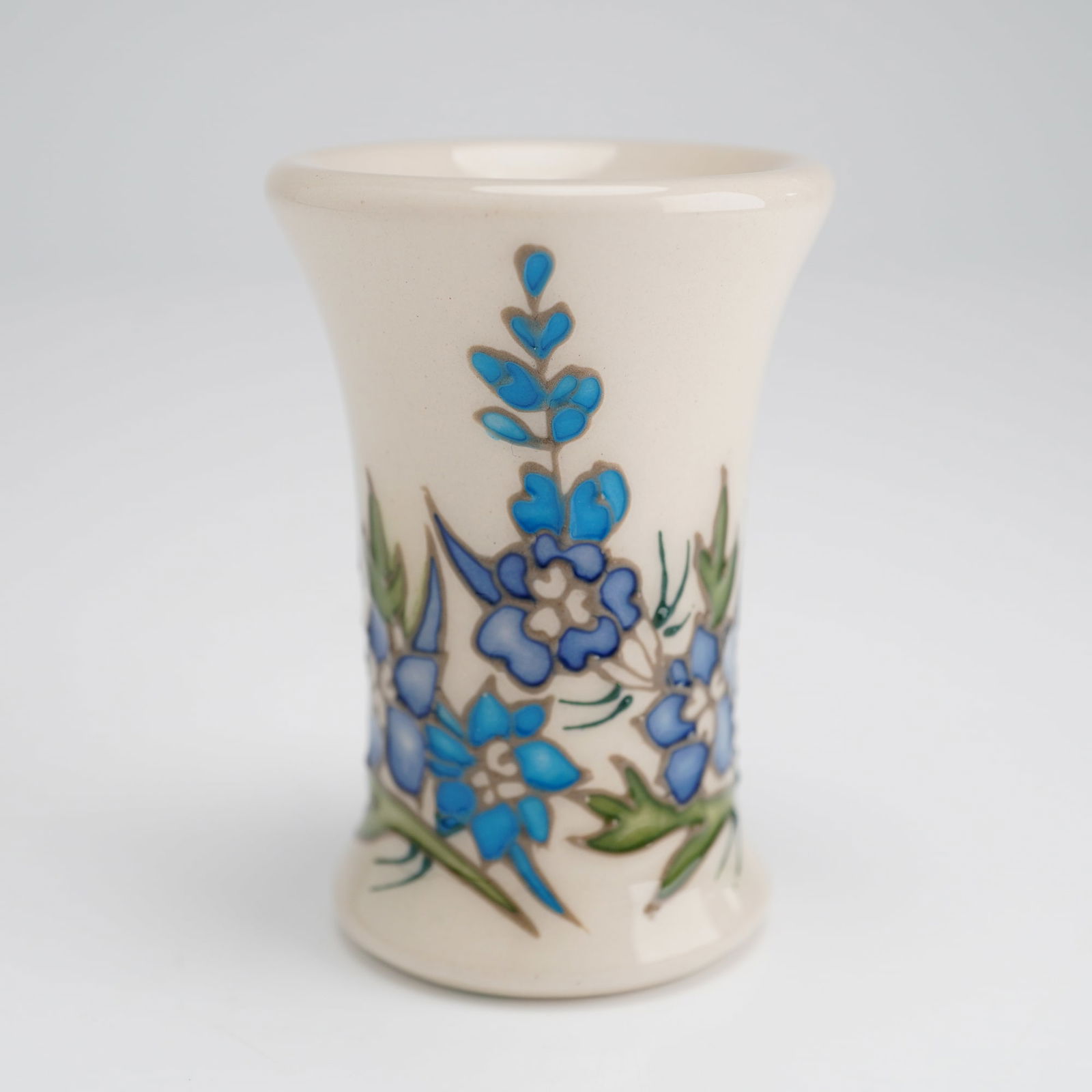 Moorcroft Miniature Floral Months of The Year Vase, Delphinium (1 of 5)