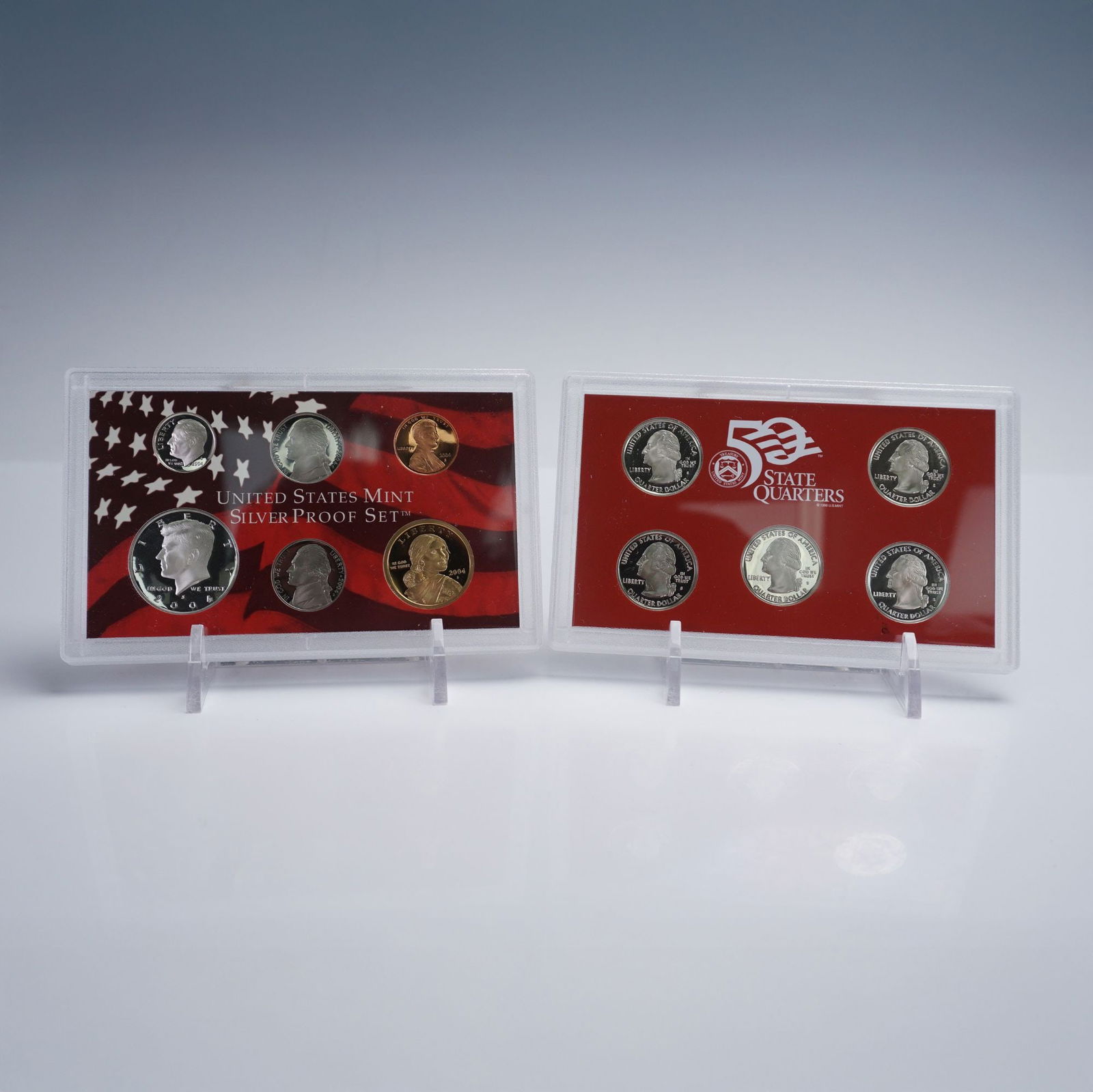 2004-S U.S. Mint Silver Proof Set (11 Coins) (1 of 5)