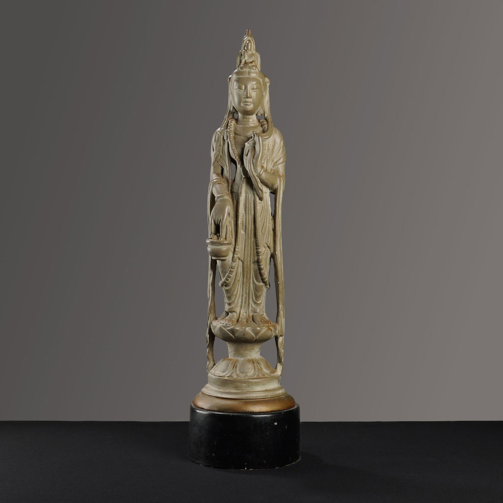 Guanyin Bodhisattva of Compassion Lamp Base (1 of 5)