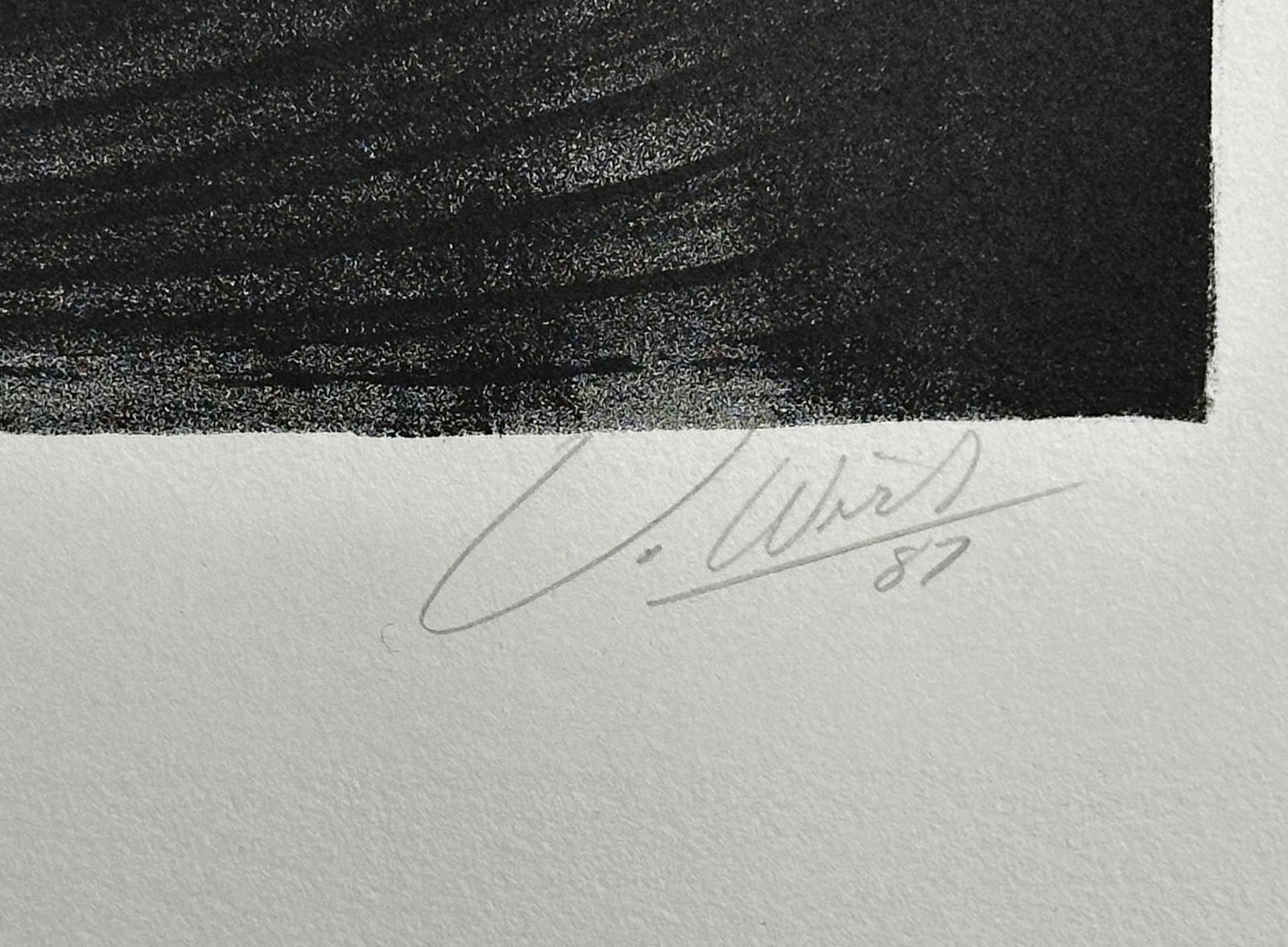 Unknown Artist, Lithograph Hands Signed - 3