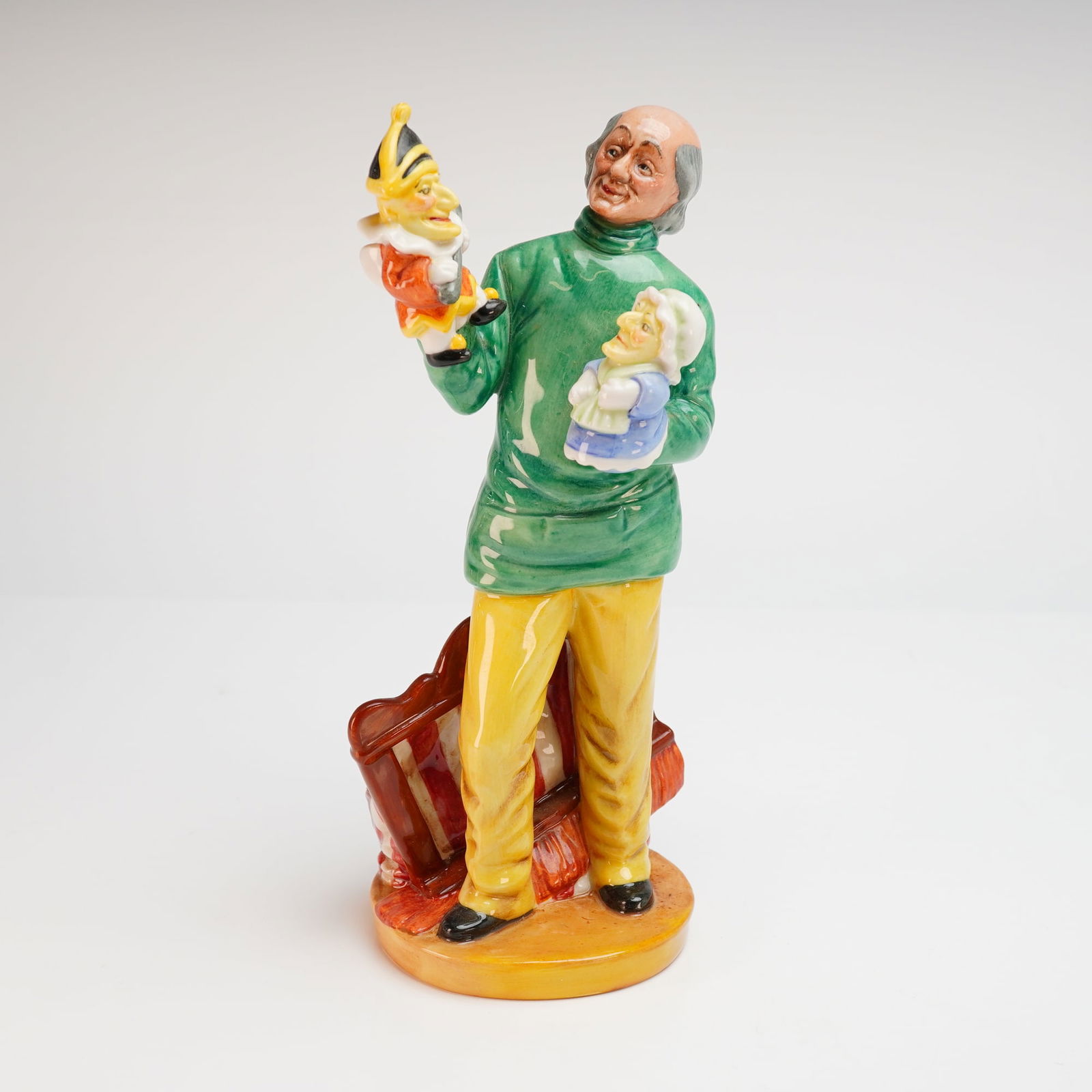 Royal Doulton Porcelain Figurine Punch & Judy Man HN2765 (1 of 3)