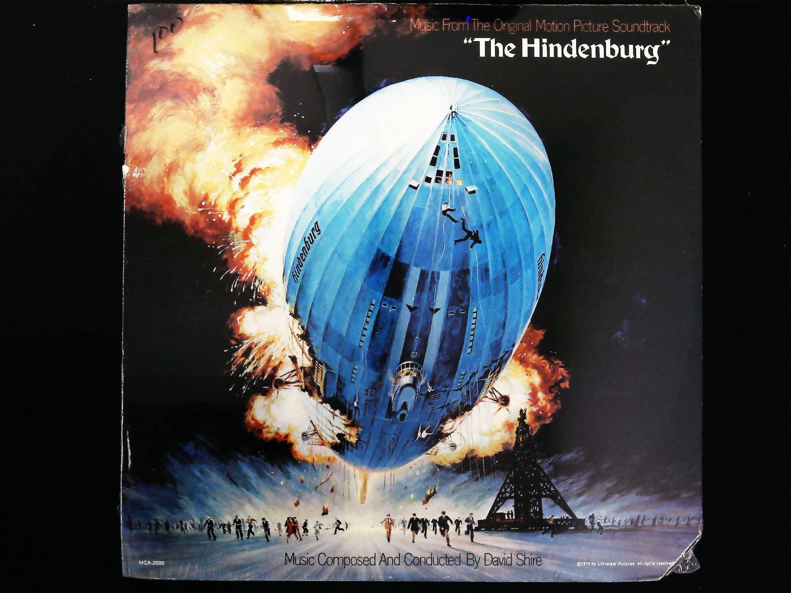 David Shire, The Hindenburg Soundtrack MCA Records 1975: David Shire. Music From The Original Motion Picture Soundtrack The Hindenburg. Universal City, CA: MCA Records, Inc., 1975. Original release LP record (Music from Original Motion Picture LP Record) in