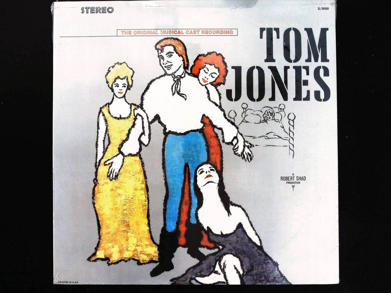 Original Musical Cast Recording Tom Jones LP featuring Clive Revill (1 of 2)