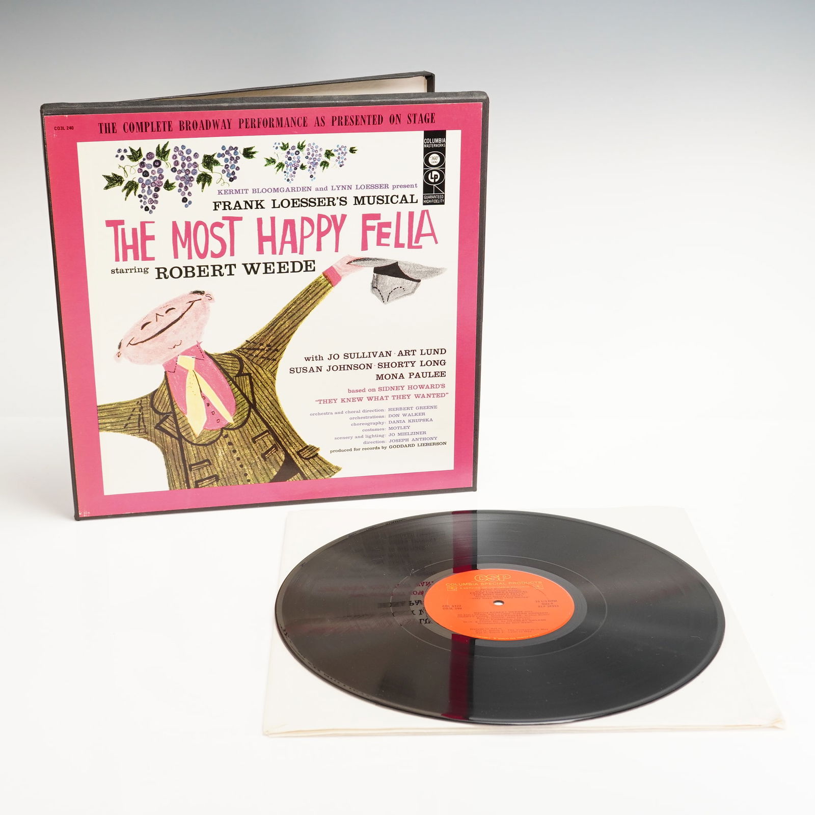 The Most Happy Fella Original Broadway Cast 3 LP Set (1 of 4)