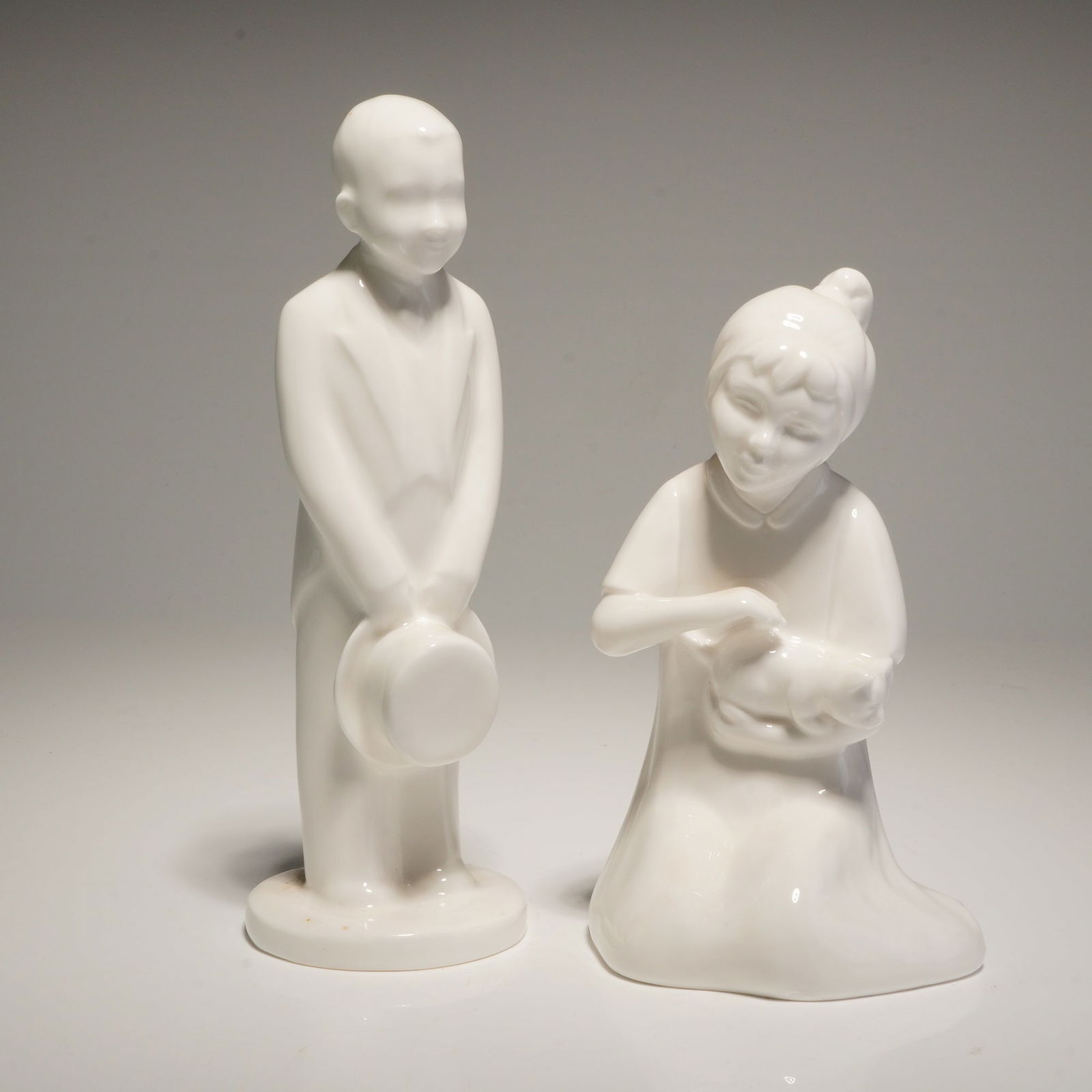 2pc Coalport Moments Bone China Figurines, The Pageboy and I Love You (1 of 4)
