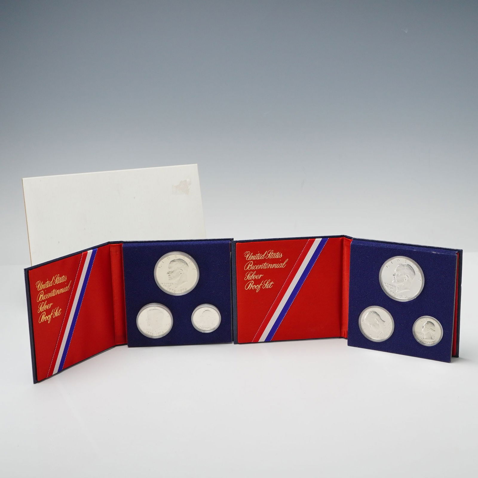 2pc 1776 - 1976 U.S. Bicentennial Silver Proof Set (1 of 6)