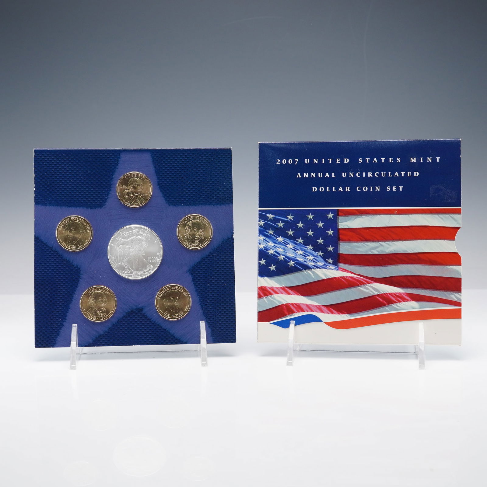 2007 United States Mint Annual Uncirculated Dollar Coin Set (1 of 4)