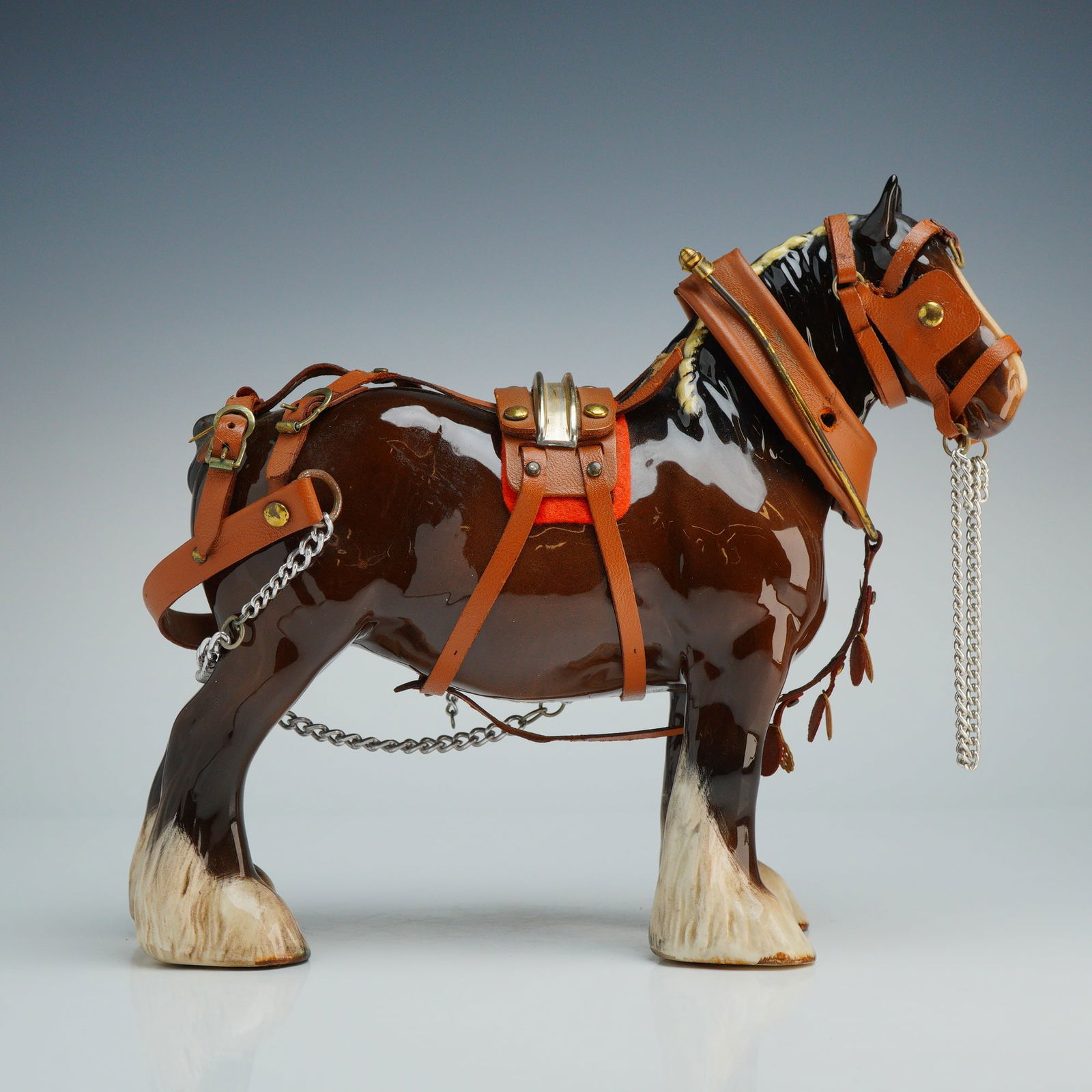 Clydesdale Horse Porcelain Figurine (1 of 6)