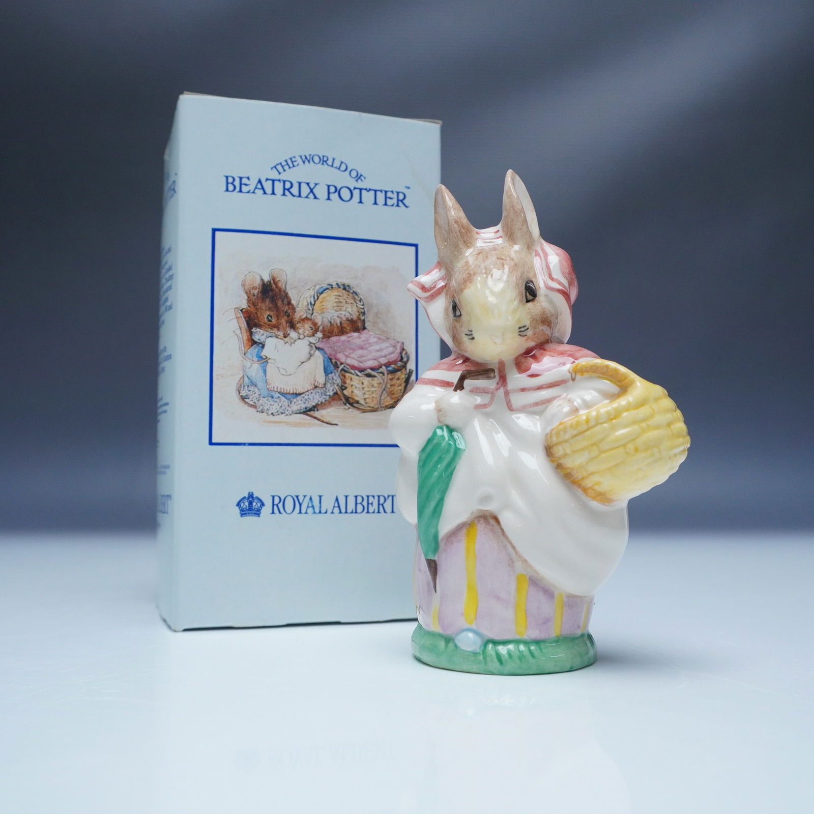 Royal Albert Beatrix Potter Mrs. Rabbit Figurine - 5