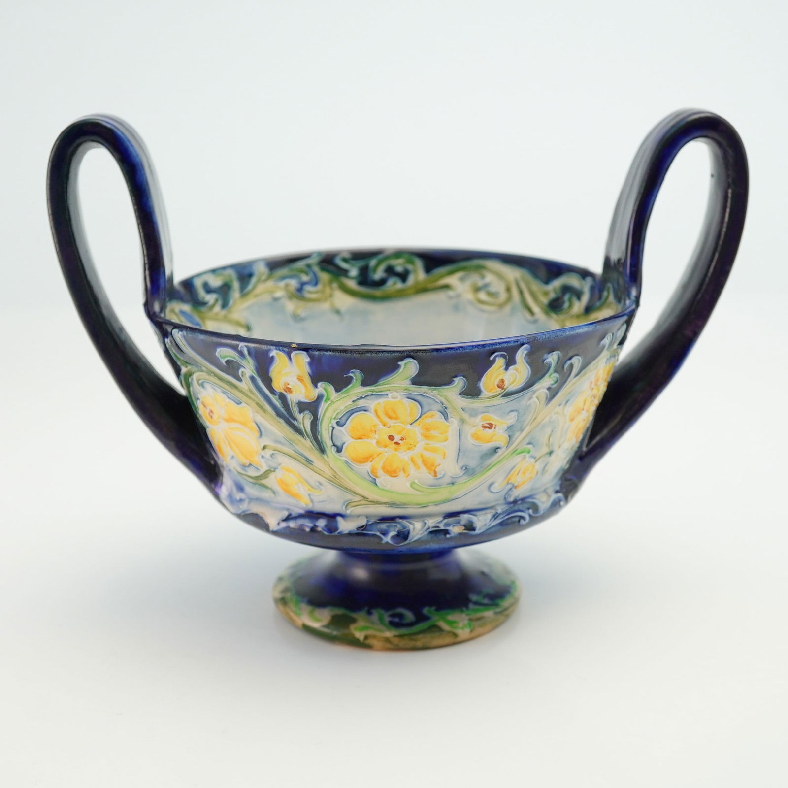Moorcroft Macintyre Florian Ware Twin Handled Vase (1 of 4)