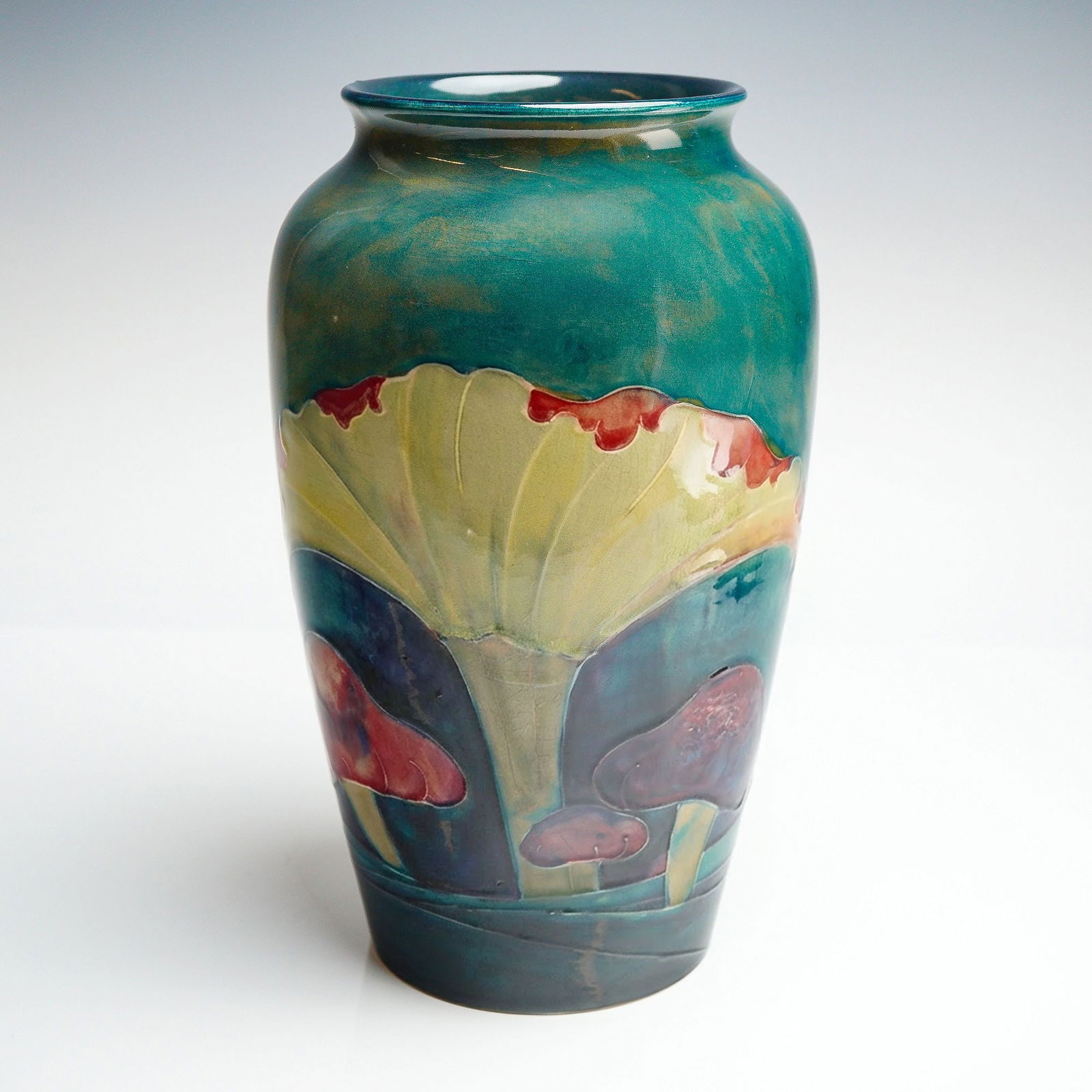 William Moorcroft Pottery Vase, Claremont (1 of 4)