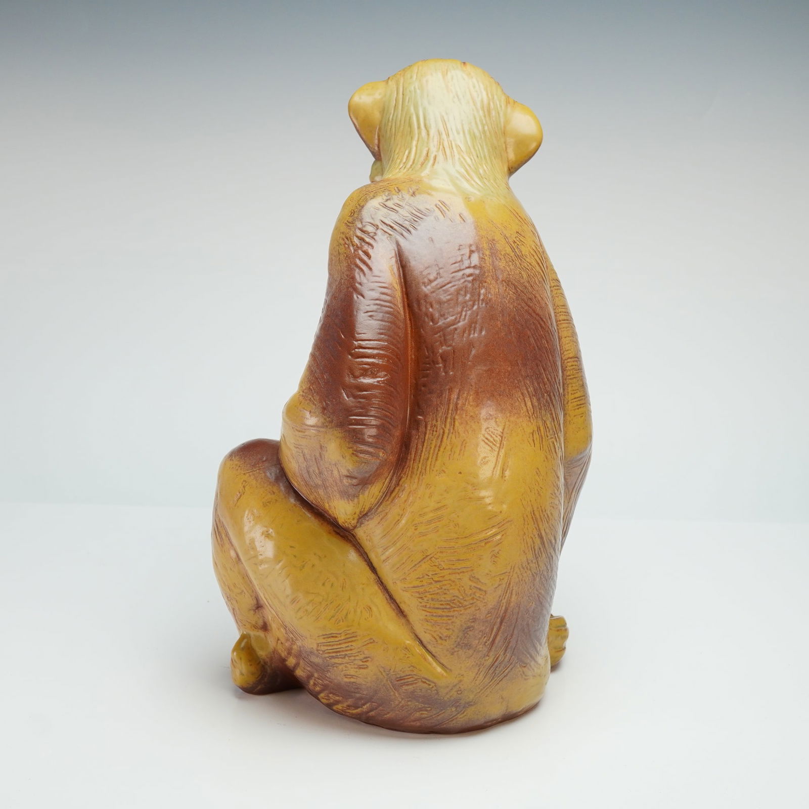 Lladro Gres Porcelain Sculpture, Monkey 01012000 - 2