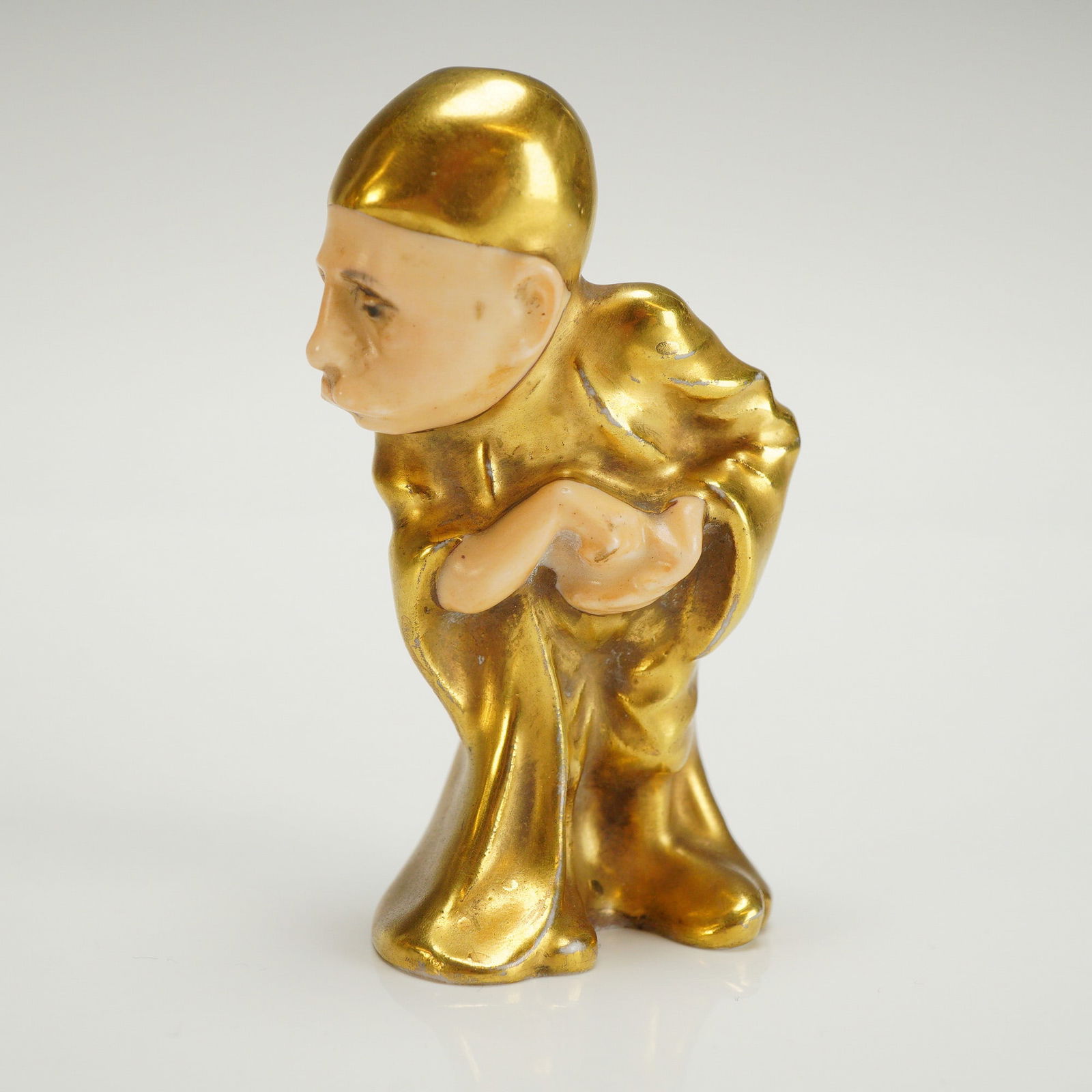 Royal Doulton Miniature Gold Figurine, One of the Forty HN423E (1 of 3)