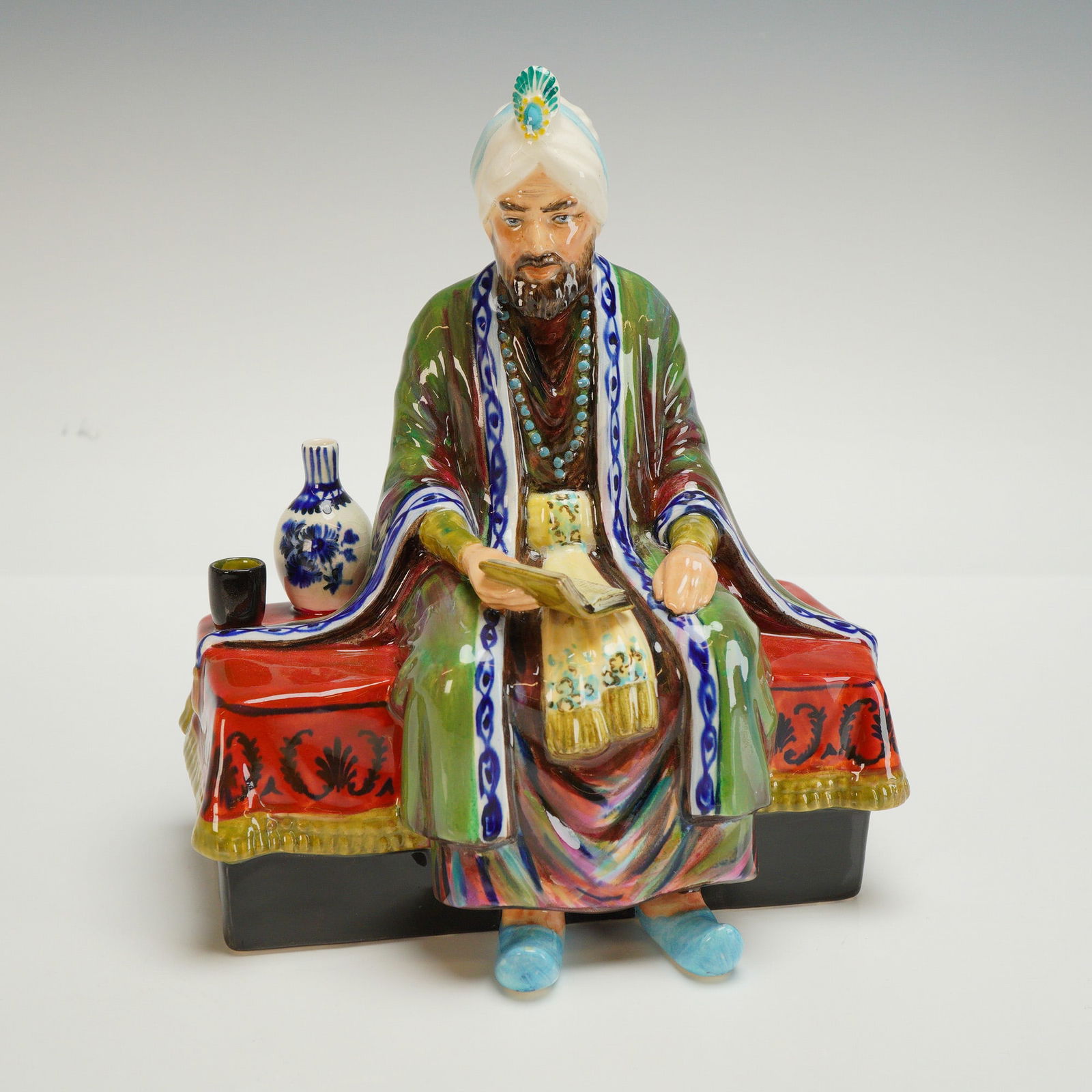 Reg x David Johnson Studio Pottery Ceramic Figurine, Omar Khayyam (1 of 3)