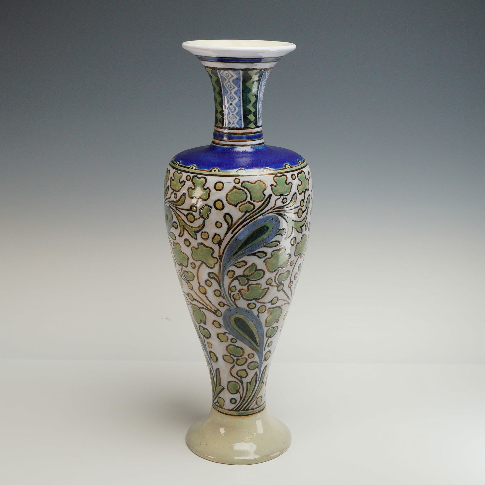 Royal Doulton by Mark V. Marshall Stoneware Vase (1 of 3)
