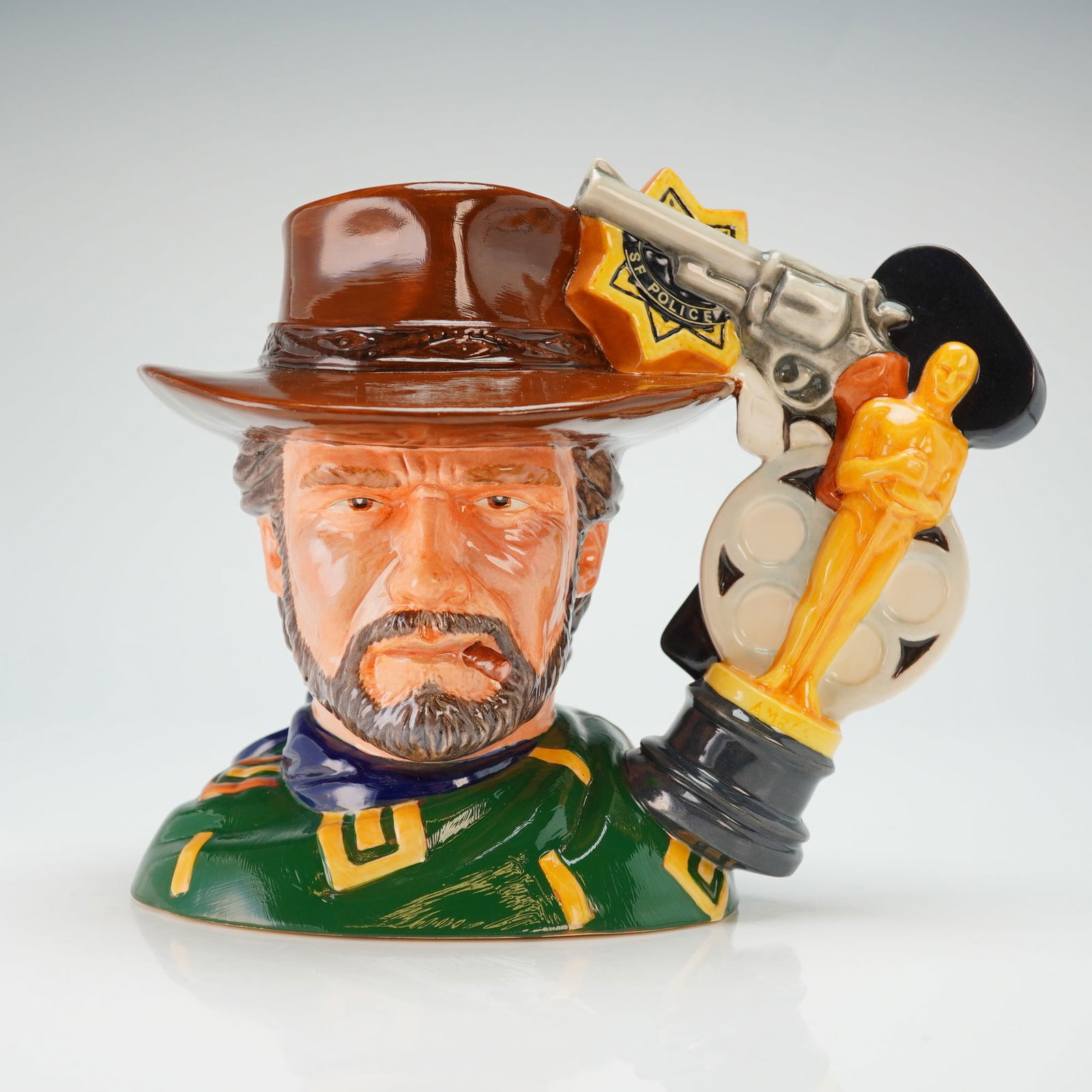 Royal Doulton Prototype Character Jug, Clint Eastwood (1 of 4)