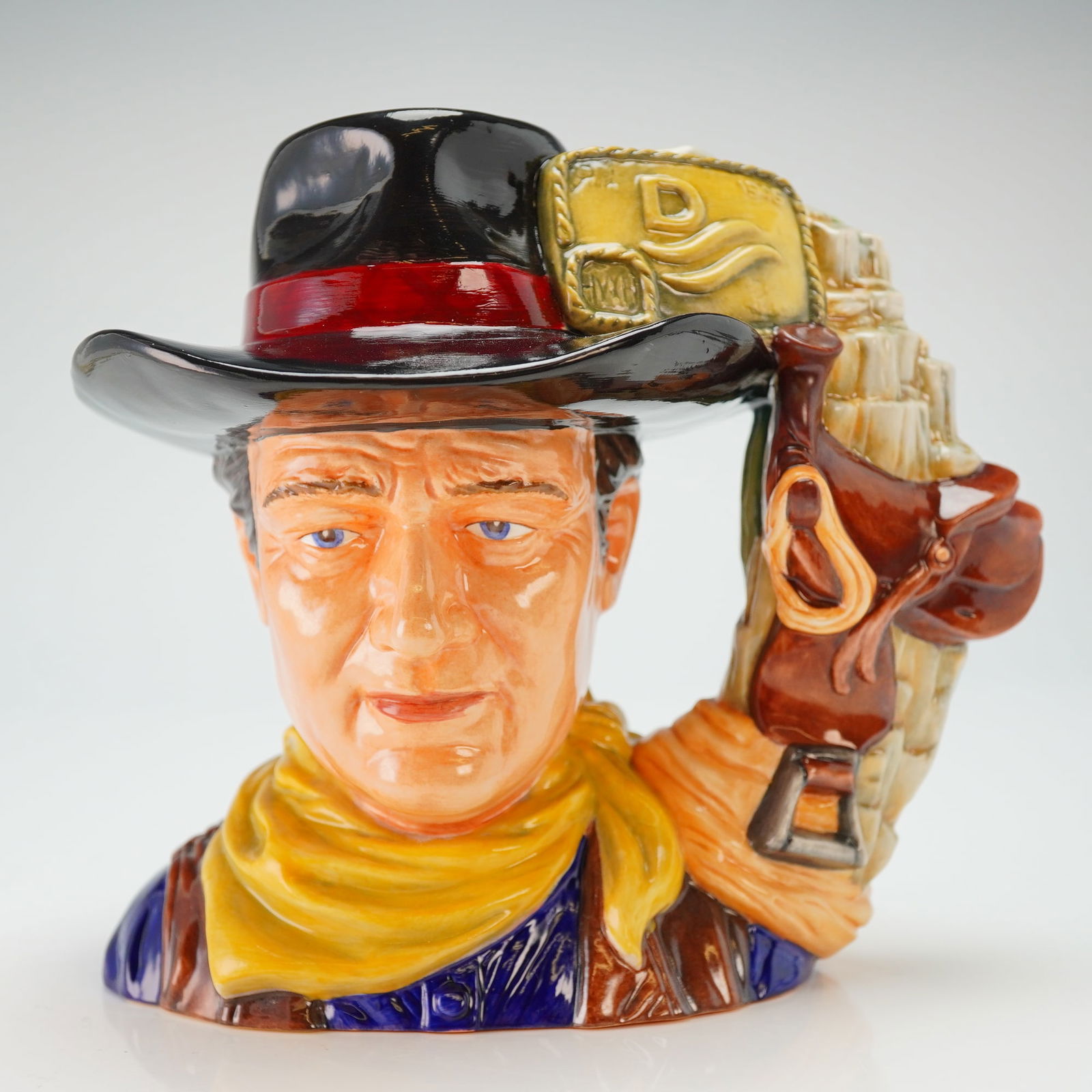 Royal Doulton Prototype Character Jug, John Wayne (1 of 4)