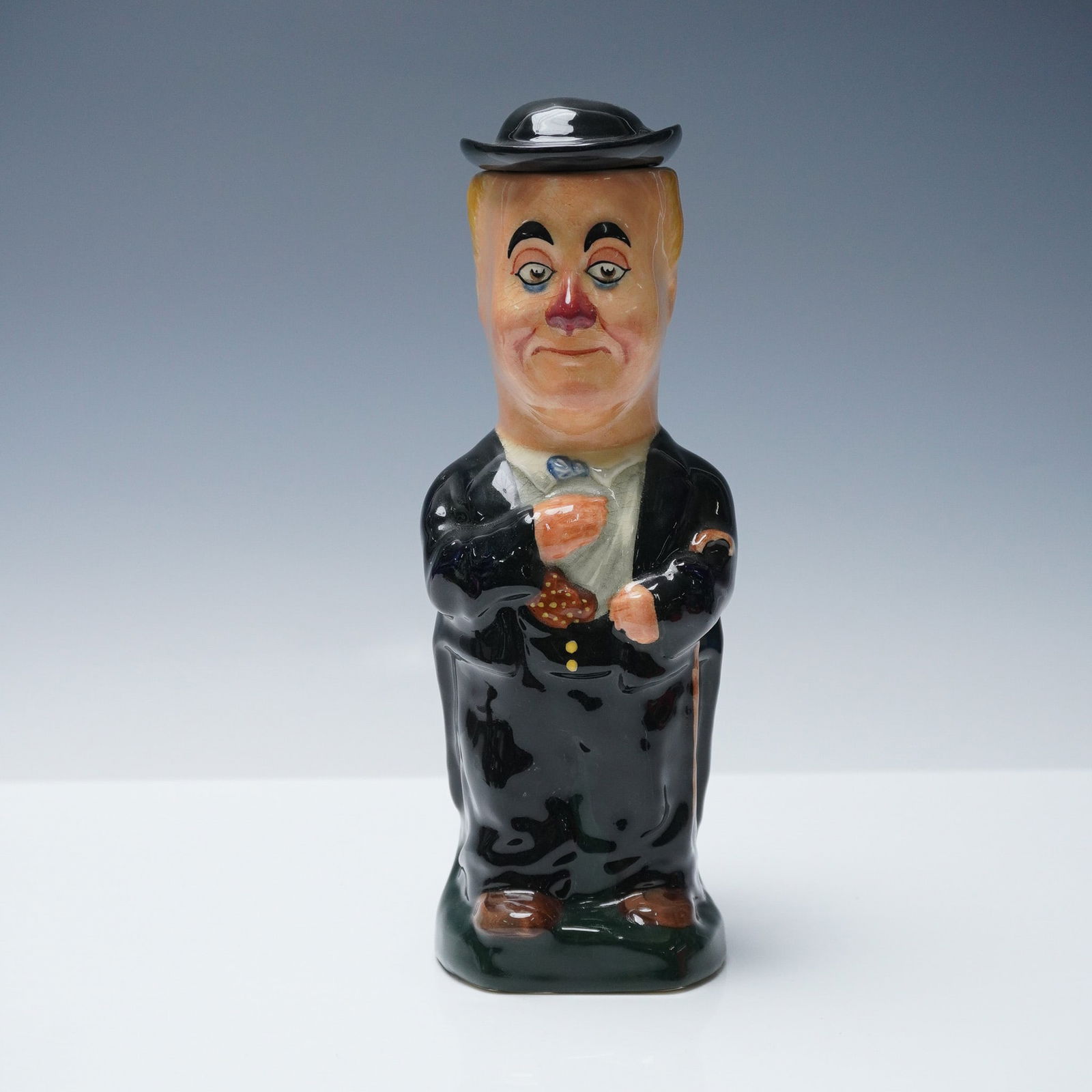 Royal Doulton Large Covered Toby Jug, George Robey (1 of 5)