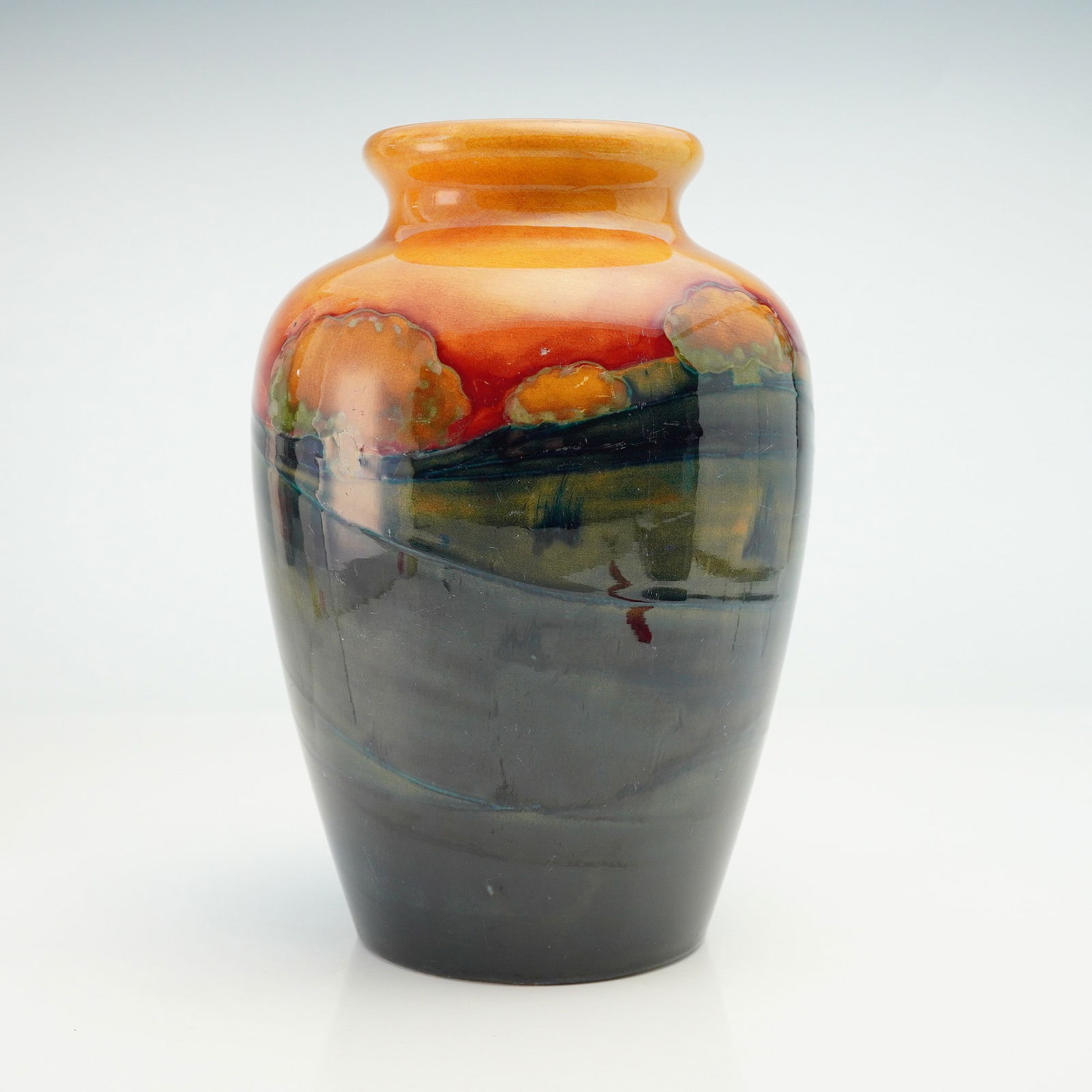 Moorcroft Pottery Flambe Vase, Eventide (1 of 5)