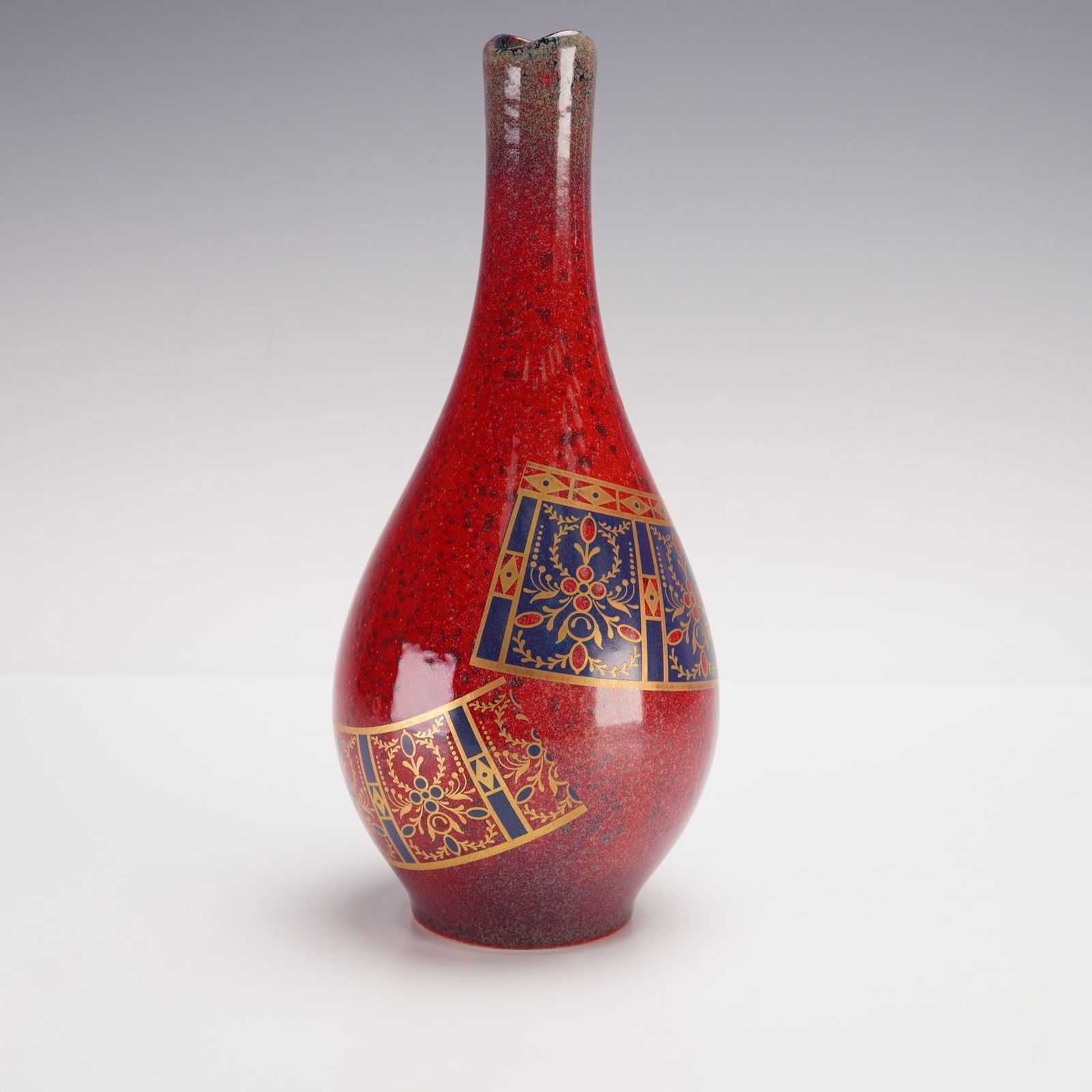 Royal Doulton Flambe Prototype Vase (1 of 3)