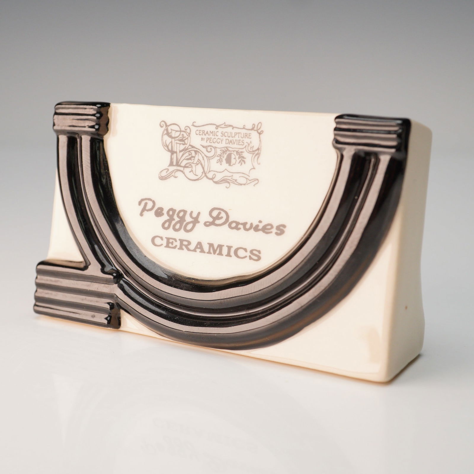 Peggy Davies Ceramics Plaque, Signed (1 of 4)