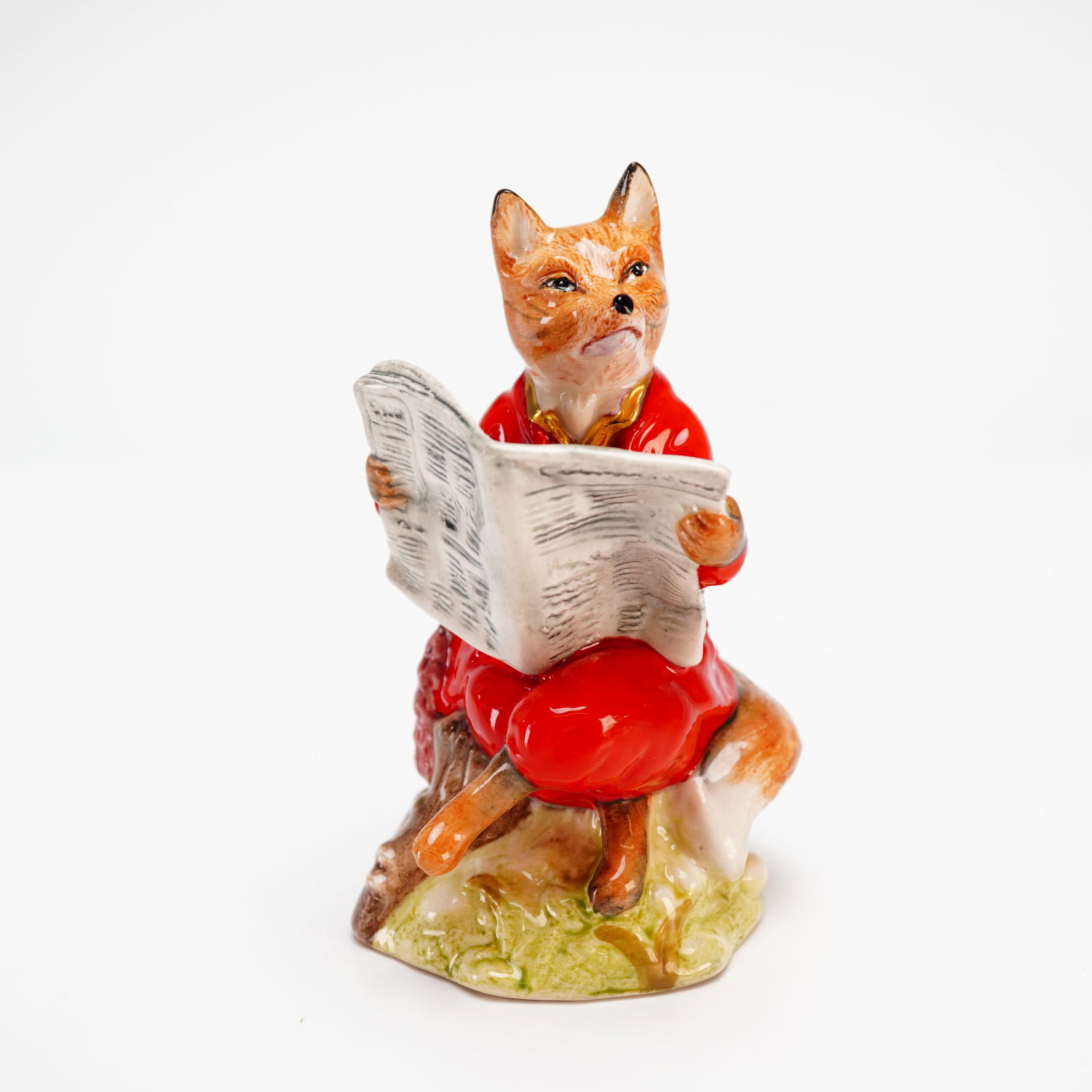 Royal Doulton Prototype Beatrix Potter Foxy Reading Country News Figurine (1 of 3)