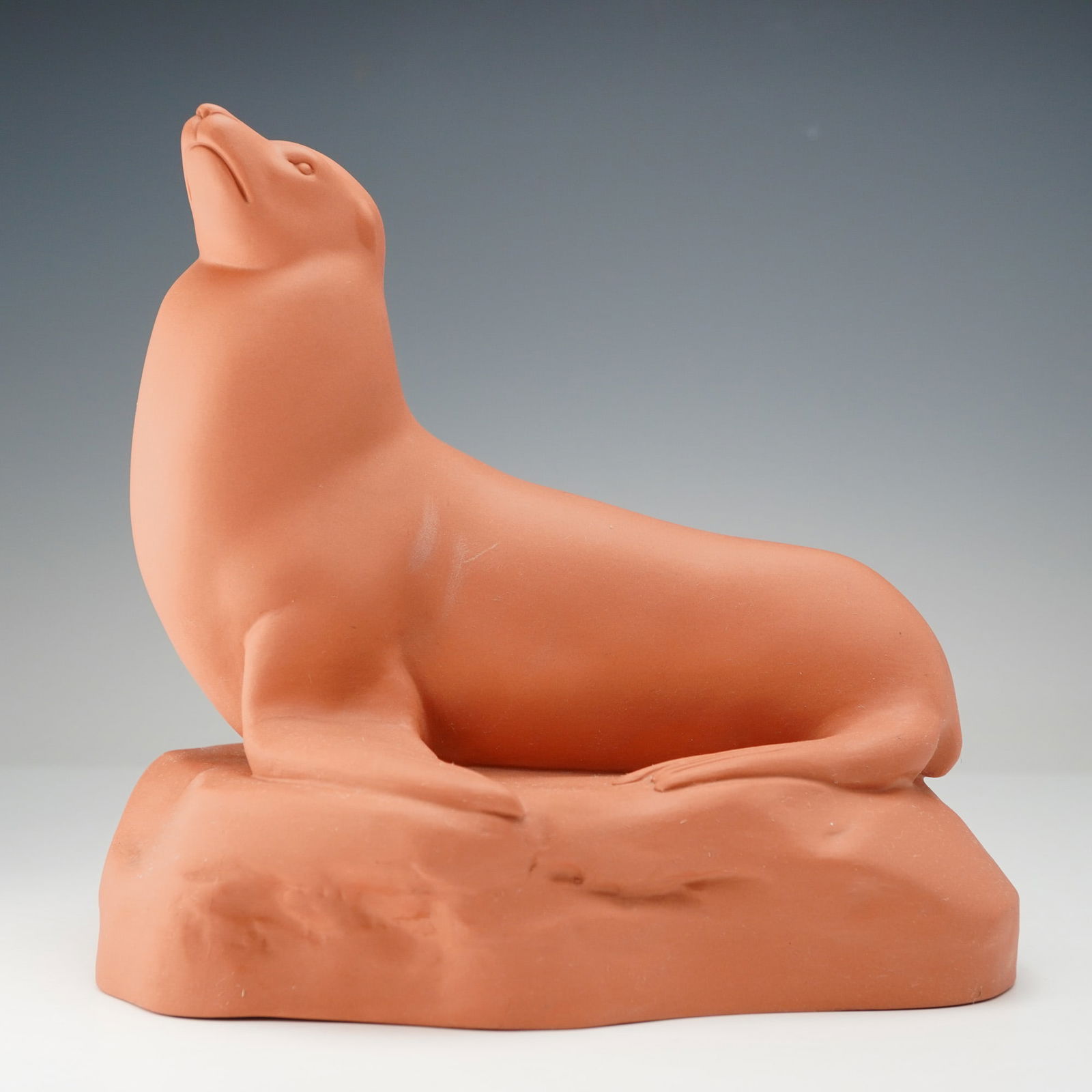 Wedgwood by John Skeaping Terracotta Sea Lion Figurine (1 of 5)