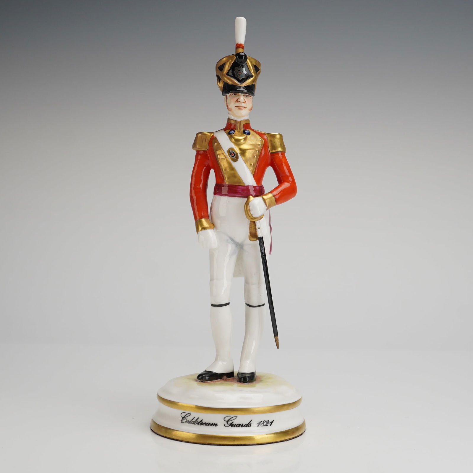 Michael Sutty Coldstream Guards 1824 Porcelain Figurine (1 of 3)