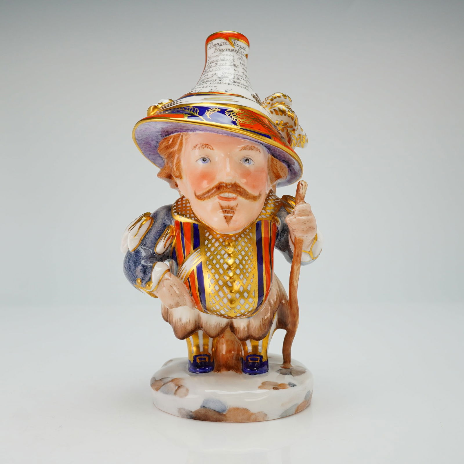 Royal Crown Derby Mansion House Dwarf Figurine, Theatre Royal Haymarket (1 of 3)