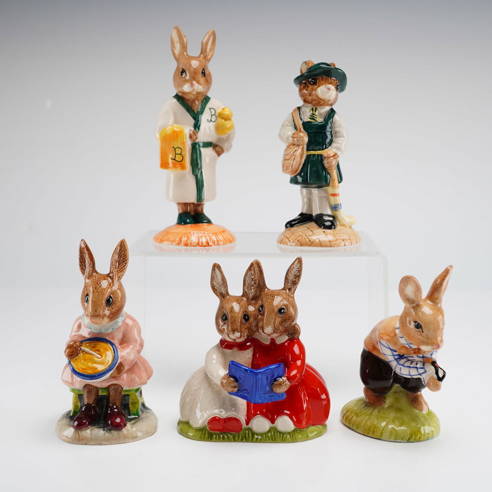 5pc Royal Doulton Bunnykins Figurines (1 of 4)