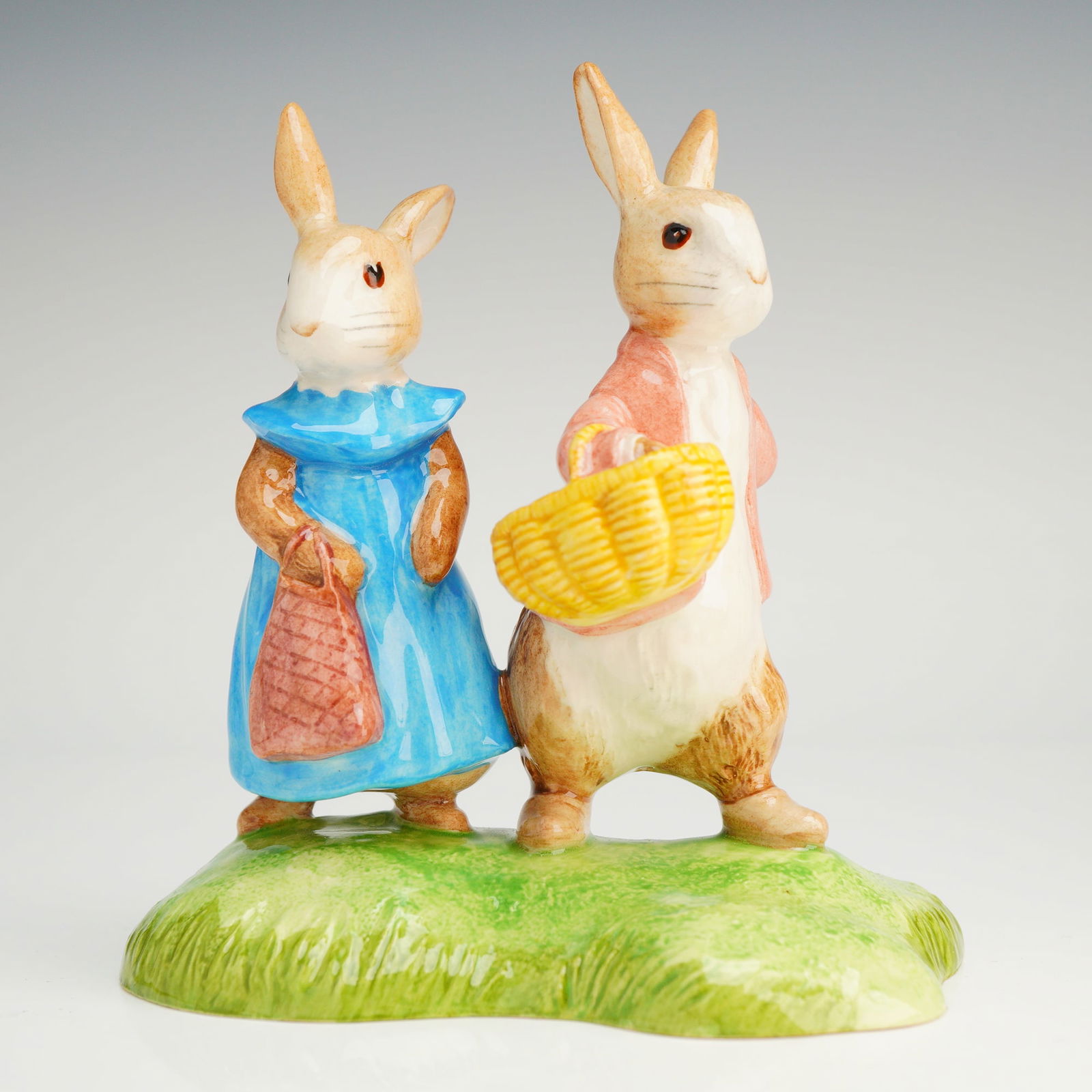 John Beswick Beatrix Potter Flopsy and Benjamin Bunny Figurine (1 of 3)
