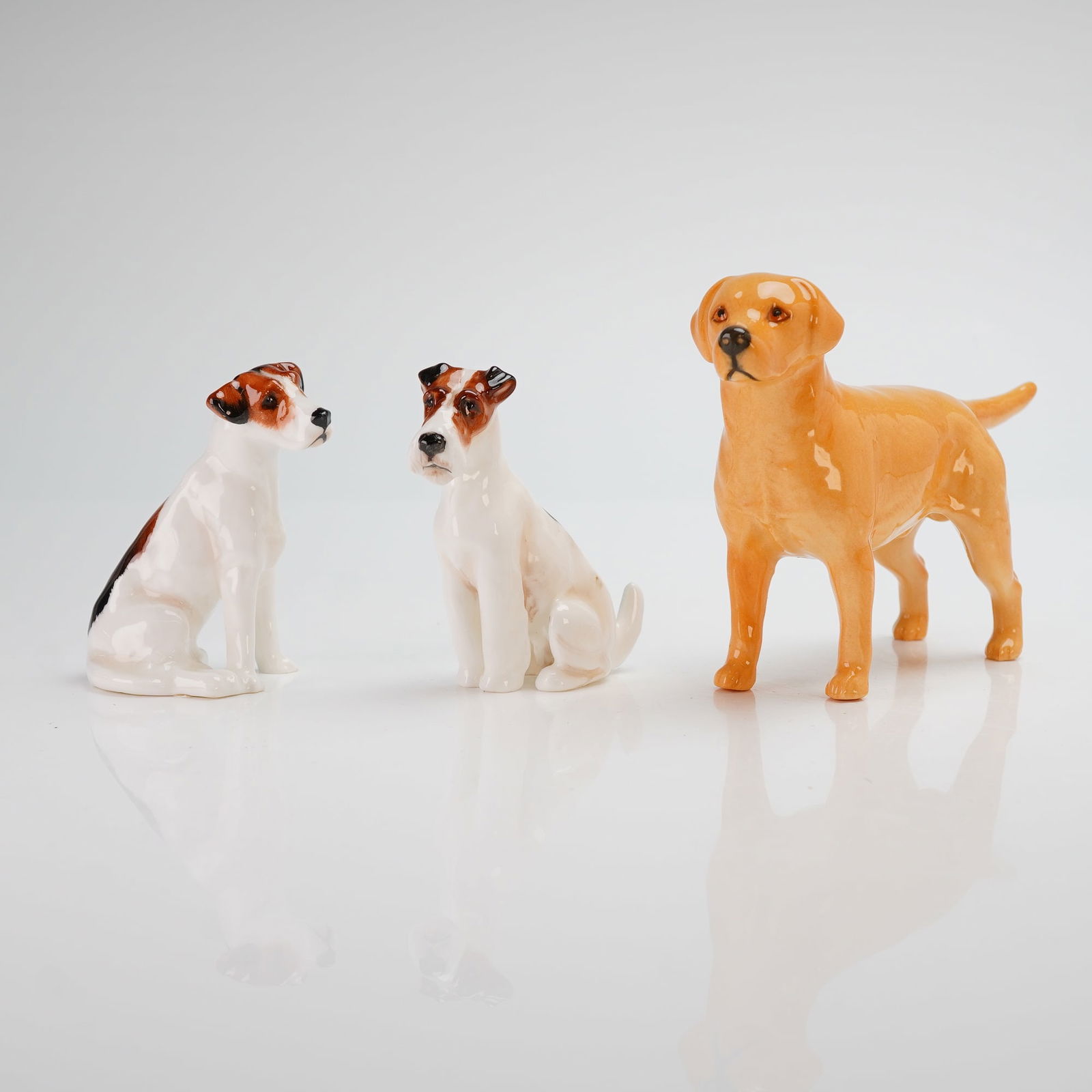 3pc Royal Doulton & Beswick Dog Figurines (1 of 5)