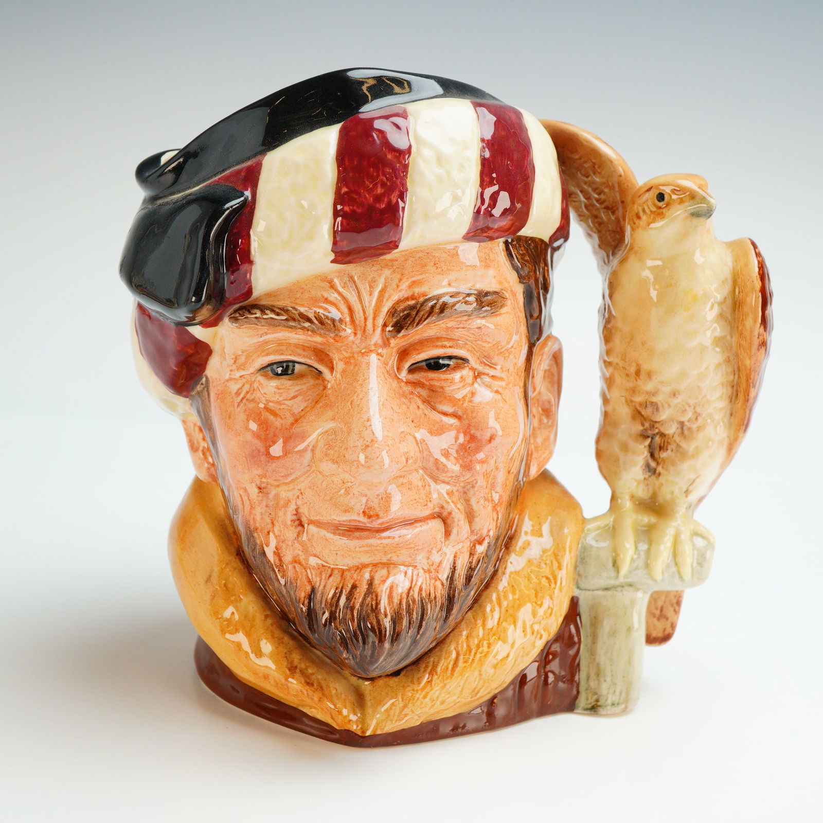Royal Doulton Large Character Jug, The Falconer D6800 (1 of 3)