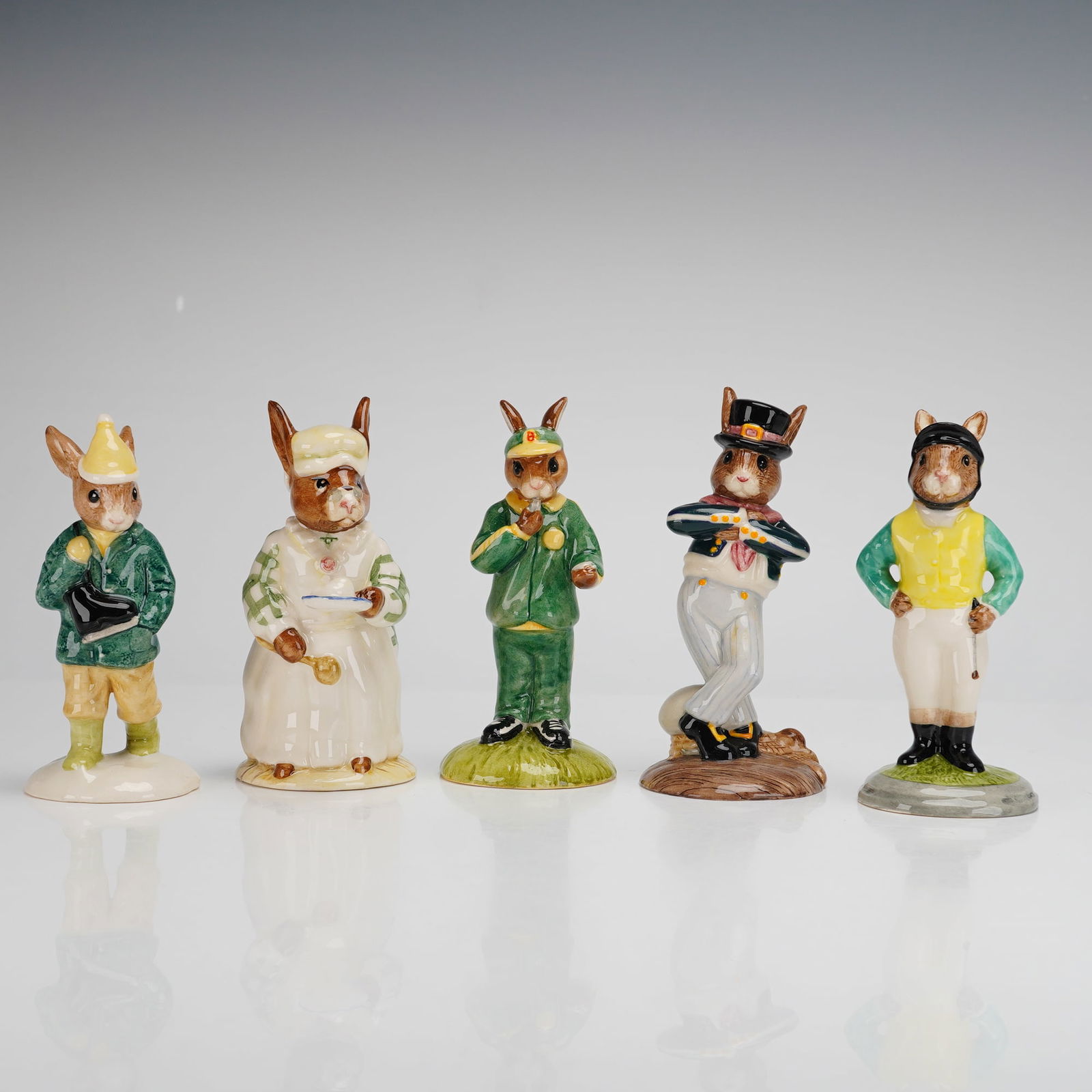 5pc Royal Doulton Bunnykins Figurines (1 of 3)