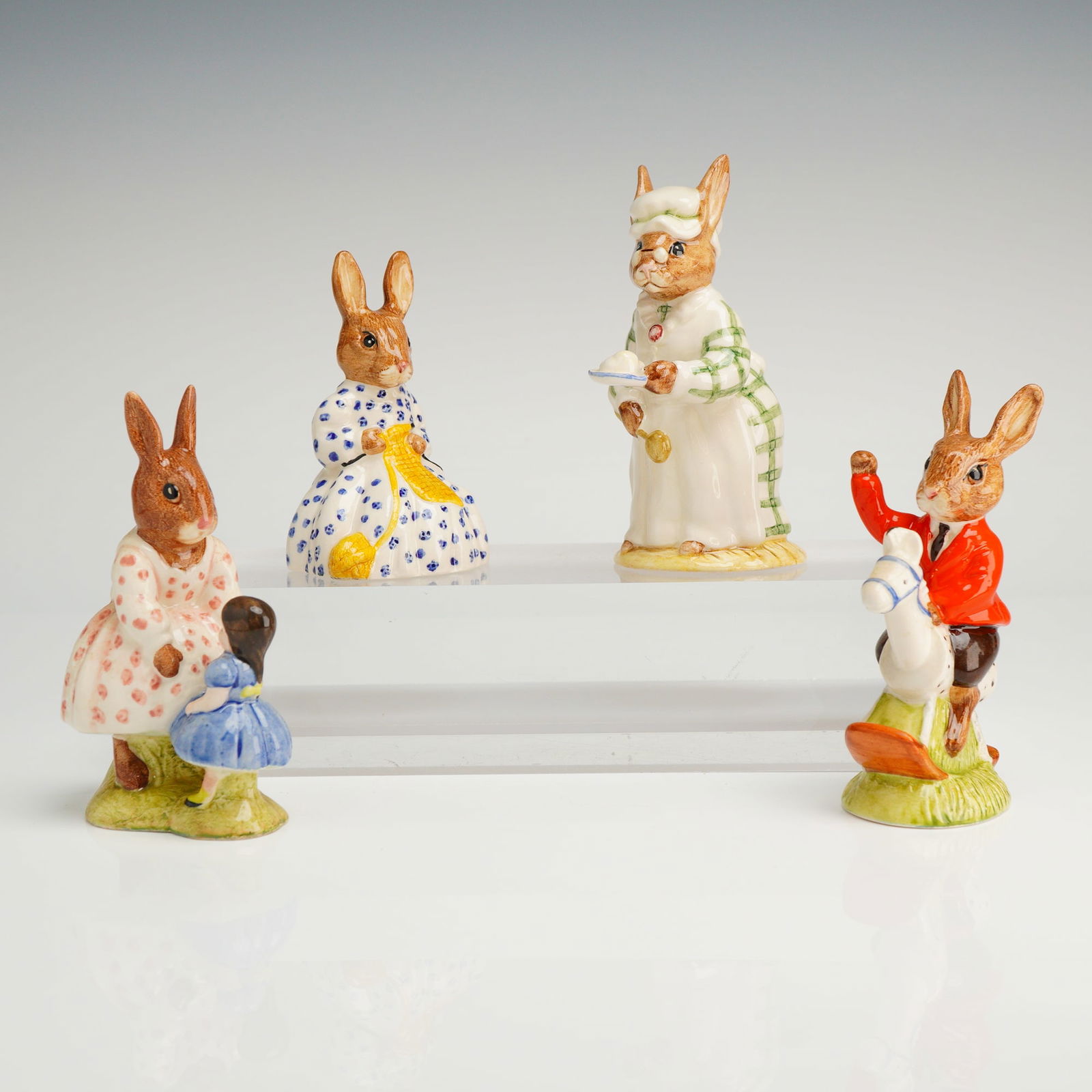 Collection of Four Royal Doulton Bunnykins Figurines (1 of 3)