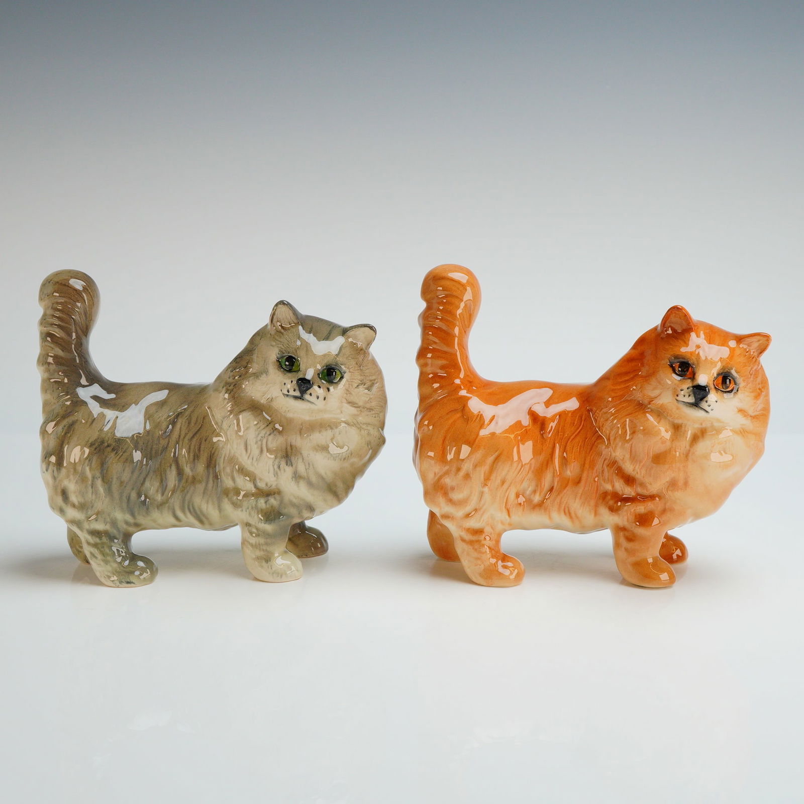 2pc Royal Doulton Persian Cat Figurines (1 of 4)