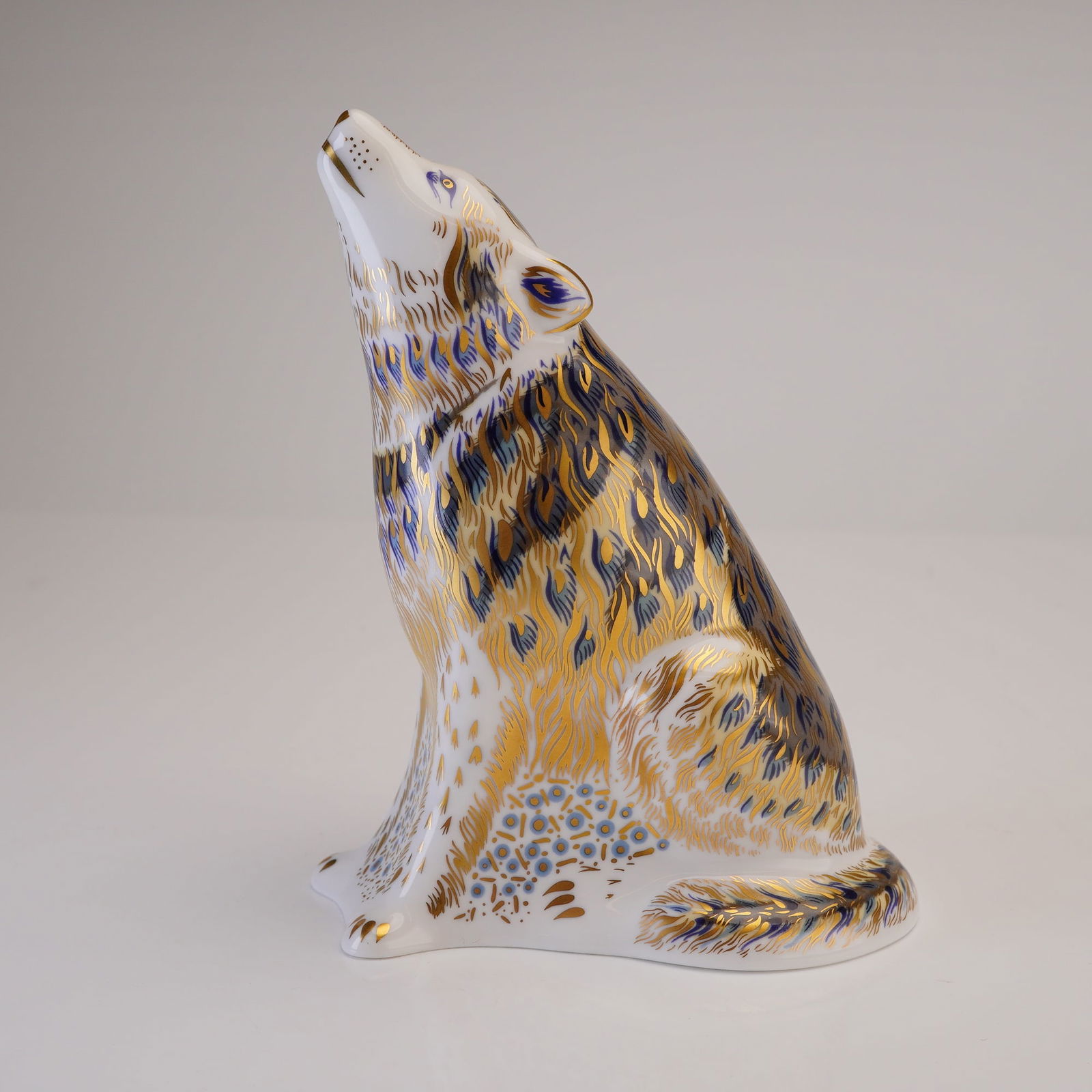 Royal Crown Derby Wolf Paperweight (1 of 4)