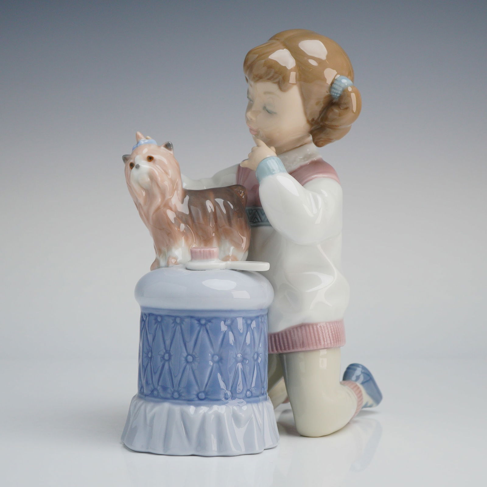 Lladro My Pretty Puppy Figurine 6635 with Box (1 of 5)