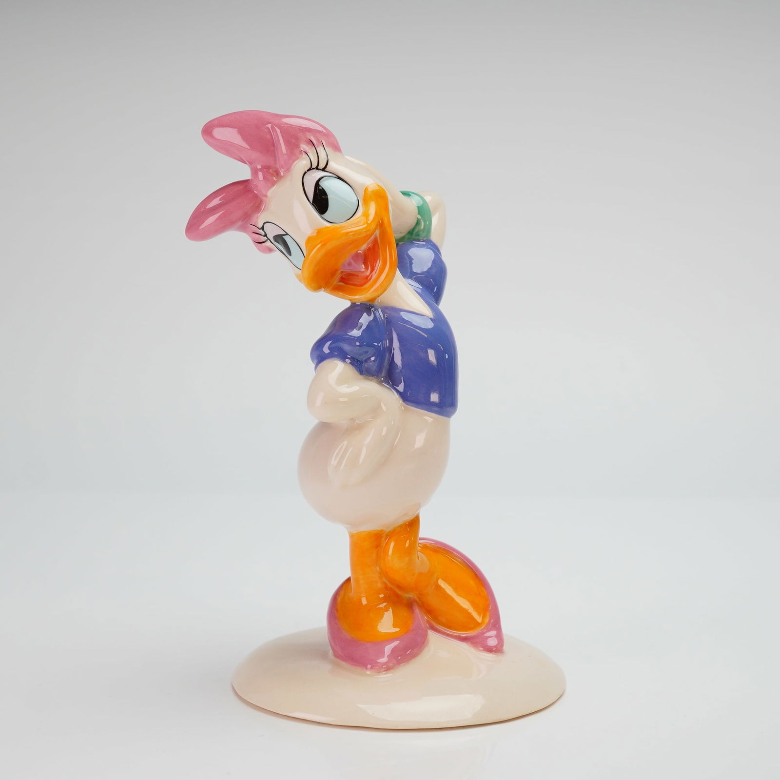 Royal Doulton Mickey Mouse Collection Figurine, Daisy Duck MM4 (1 of 4)