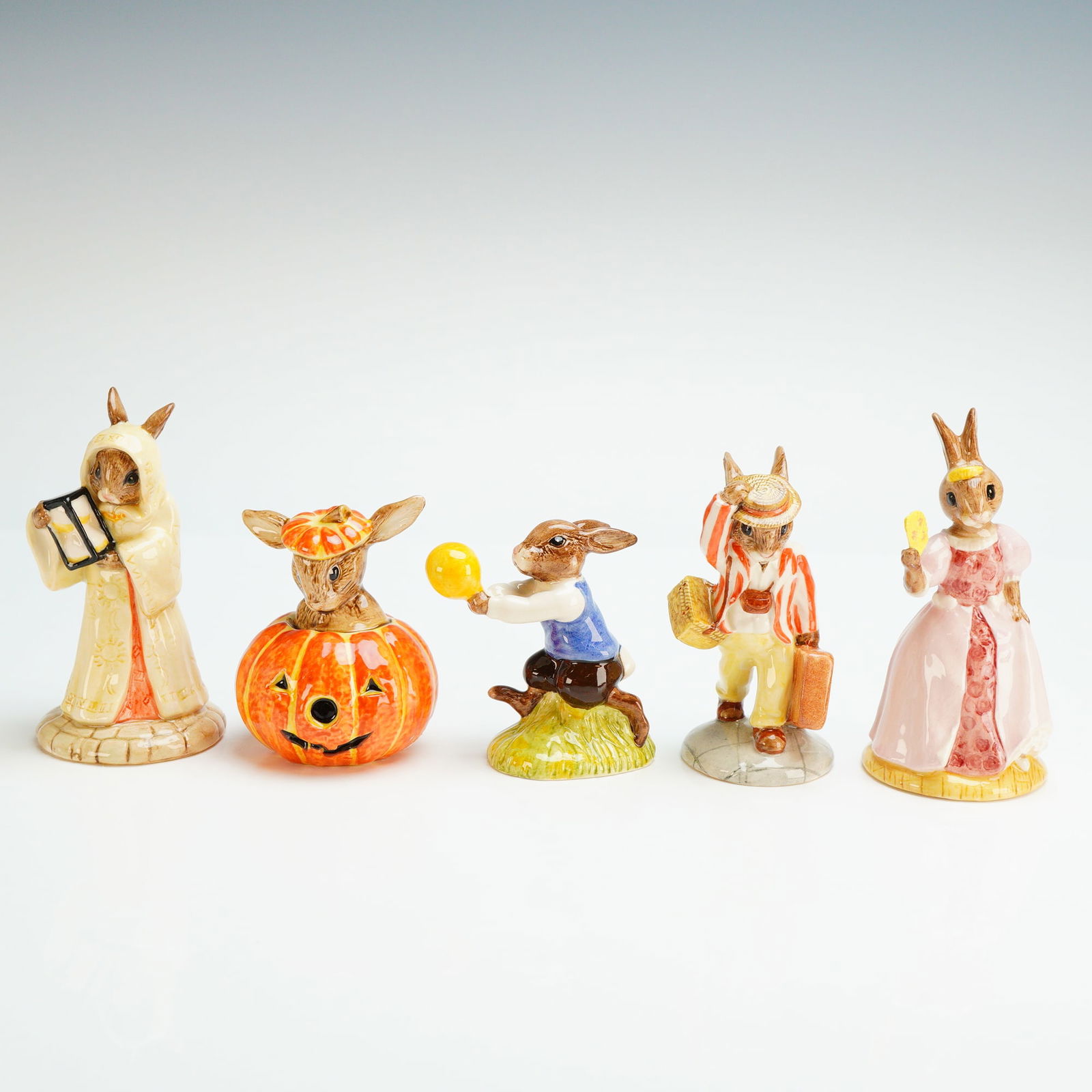 5pc Royal Doulton Bunnykins Figurines - DB 229, 154, 132, 74, and 231 (1 of 4)