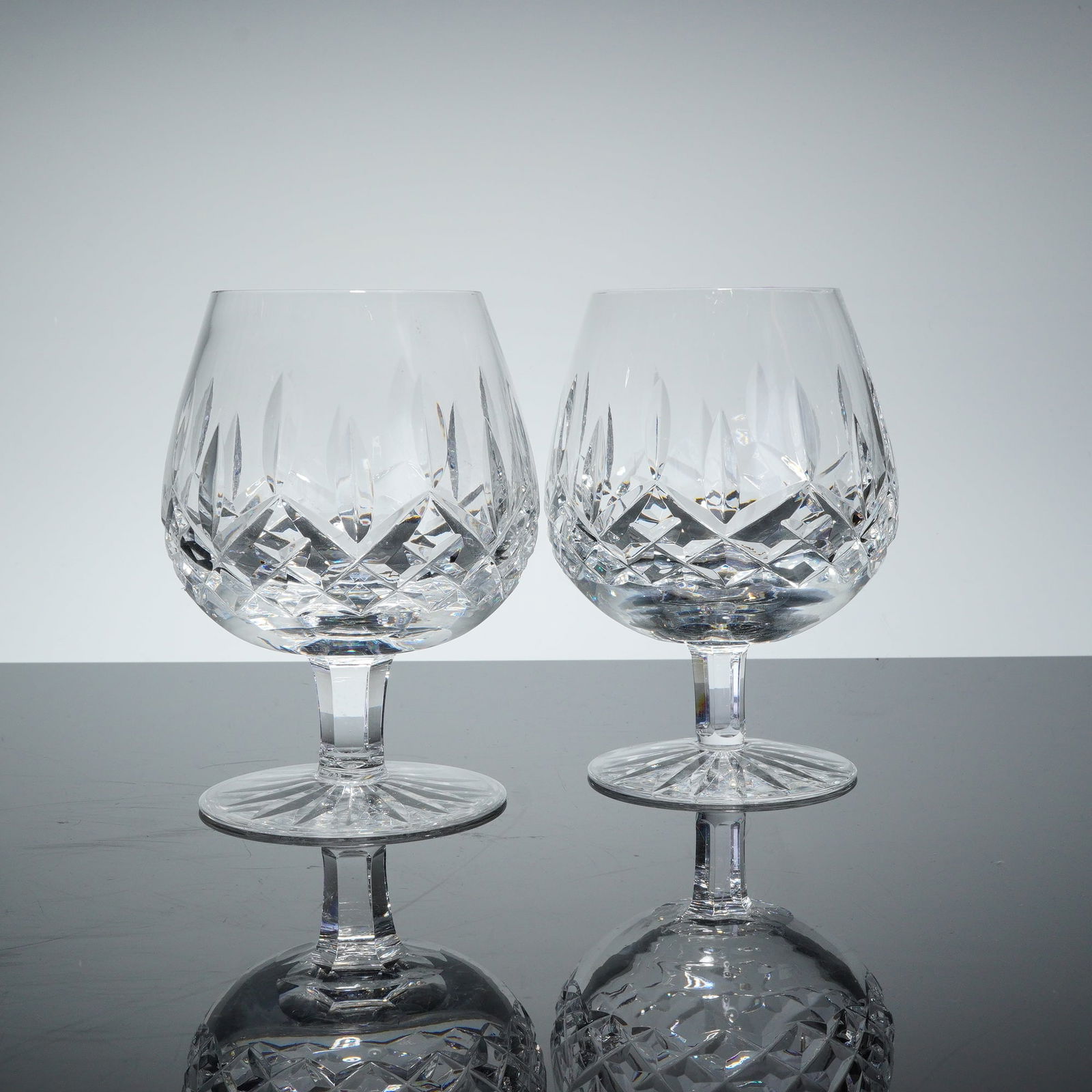 Pair of Waterford Crystal Brandy Glasses, Lismore (1 of 4)